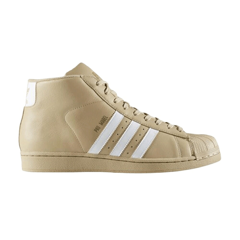 アディダス プロ カーキ 白色 ホワイト プロモデル 'KHAKI' スニーカー メンズ ADIDAS PRO MODEL / KHAKI WHITE|スニケス