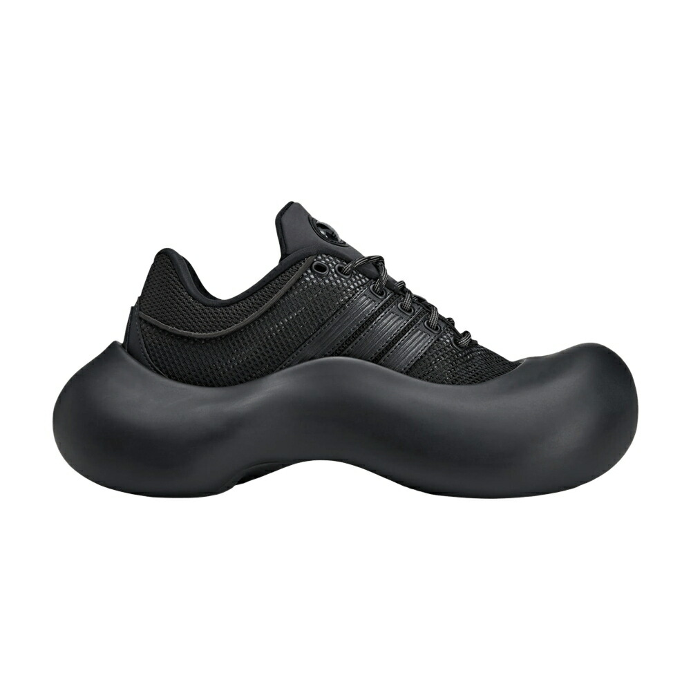 アディダス 黒色 ブラック コア 灰色 グレー 'CORE GREY' スニーカー レディース ADIDAS AVAVAV X WMNS MEGARIDE MOONRUBBER BLACK / CORE BLACK UTILITY BLACK GREY｜スニケス