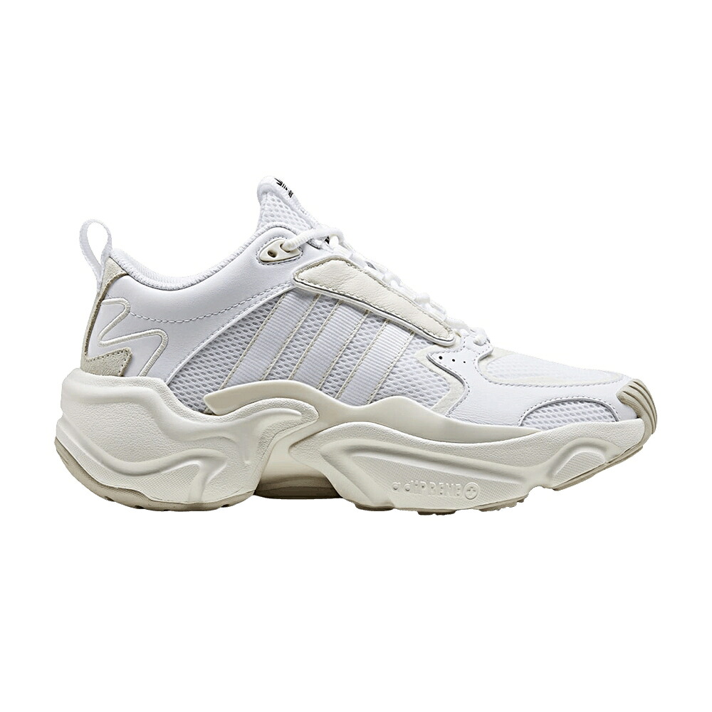 アディダス 白色 ホワイト クリーム 'CREAM WHITE' スニーカー レディース ADIDAS NAKED X WMNS MAGMUR RUNNER / WHITE CREAM OFF WHITE