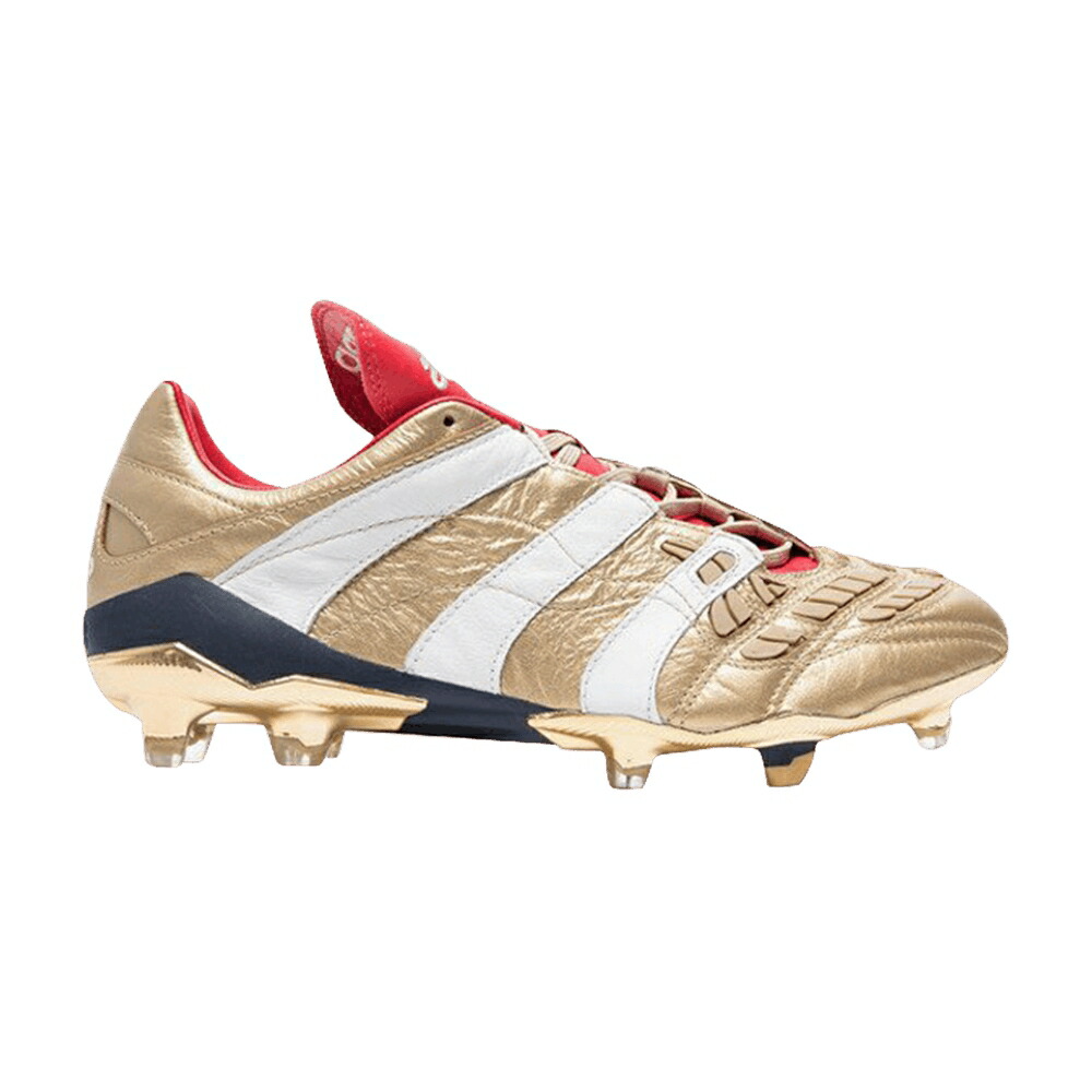 アディダス プレデター ゴールド コア 黒色 ブラック GOLD METALLIC スニーカー メンズ ADIDAS PREDATOR ACCELERATOR FG ZINEDINE ZIDANE / GOLD METALLIC CORE BLACK