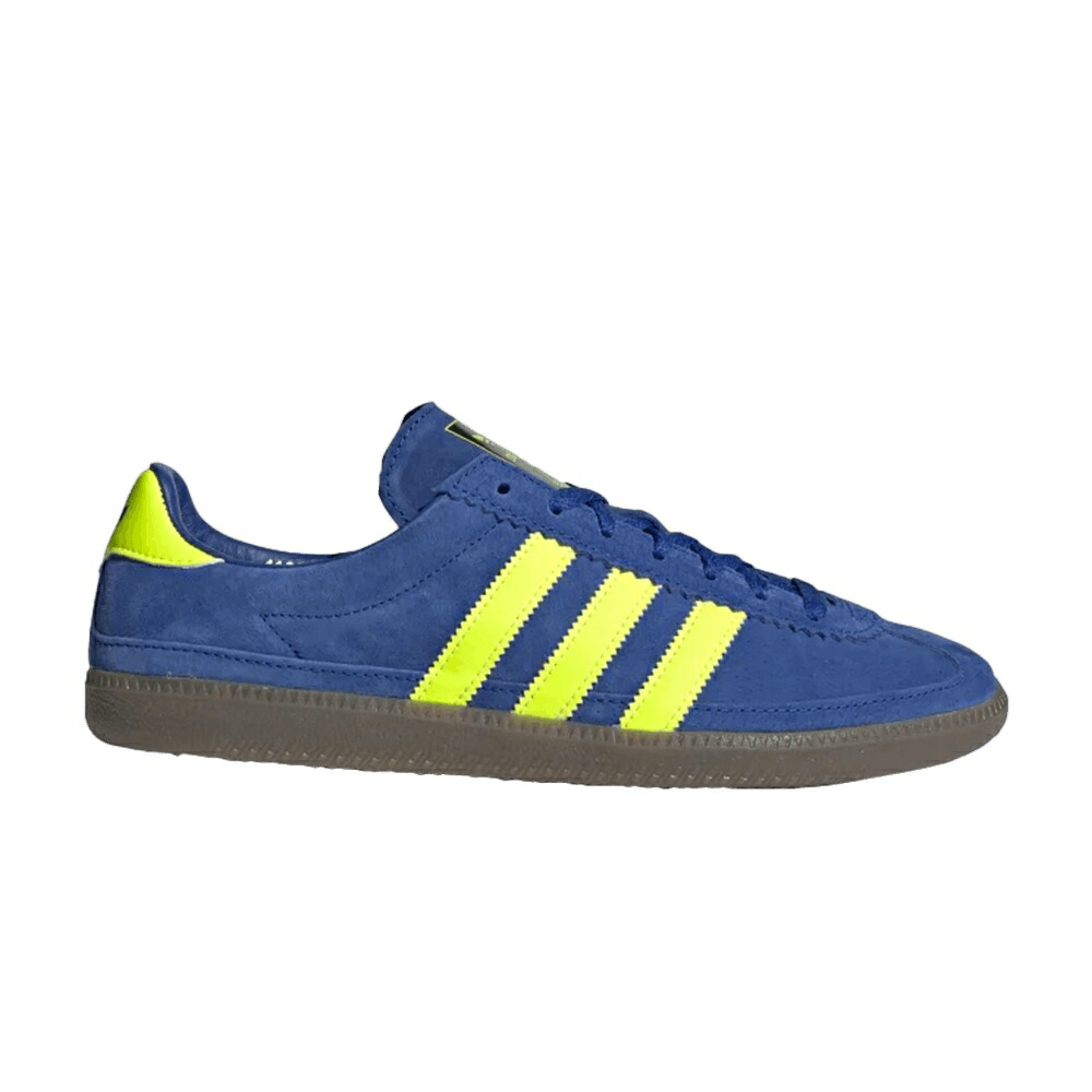 アディダス スペシアル 青色 ブルー 緑 グリーン ACTIVE BLUE スニーカー メンズ ADIDAS WHALLEY SPEZIAL / ACTIVE BLUE SEMI SOLAR GREEN