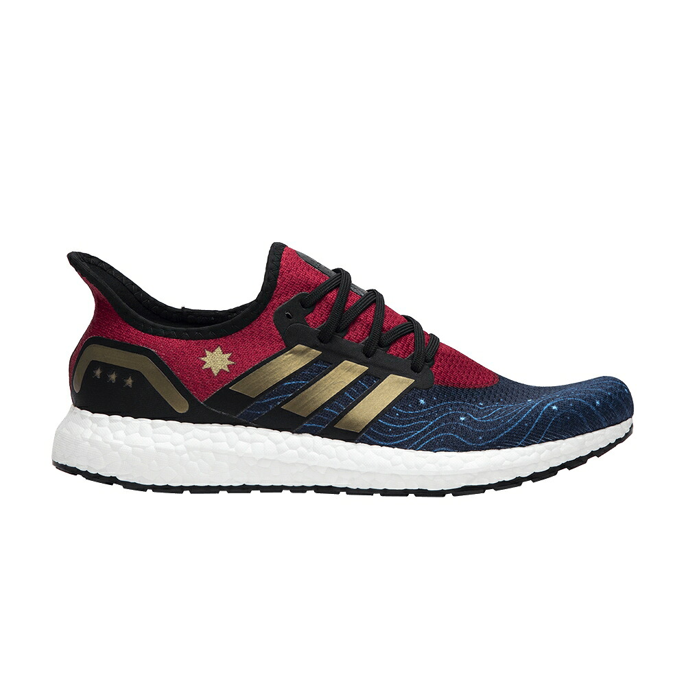 アディダス 白色 ホワイト ゴールド 'CAPTAIN MARVEL' スニーカー メンズ ADIDAS MARVEL X SPEEDFACTORY AM4CM / FOOTWEAR WHITE METALLIC GOLD|スニケス