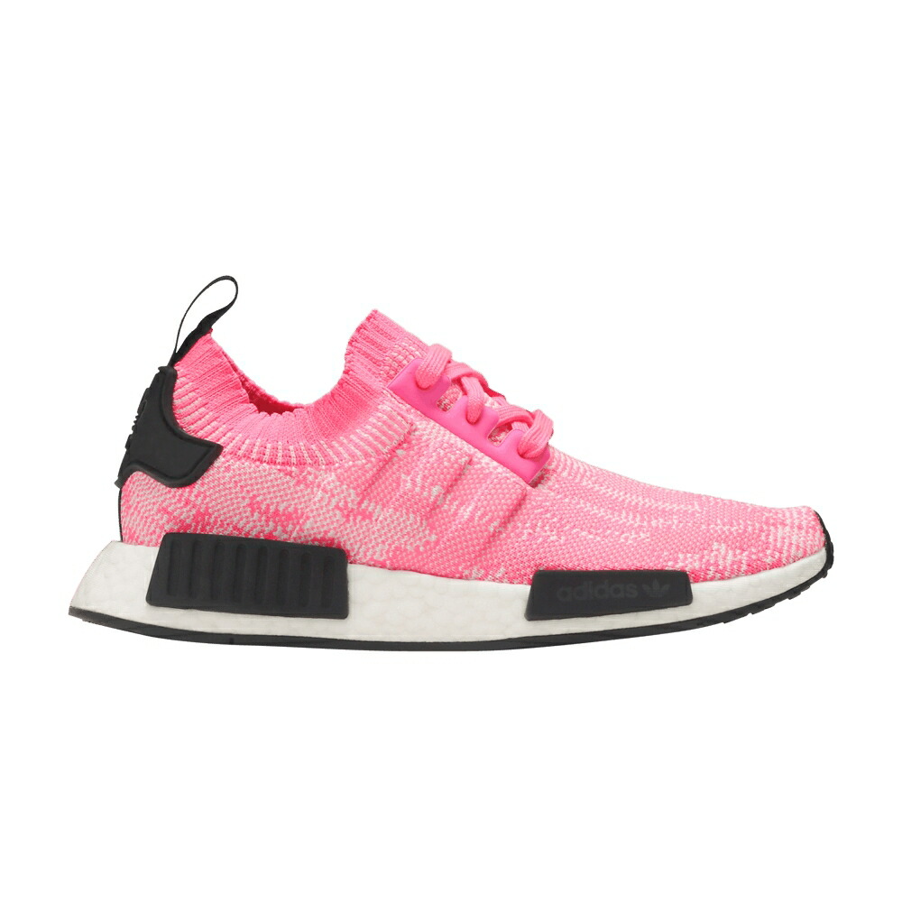 アディダス ピンク コア 黒色 ブラック NMD_R1 OLAR PINK スニーカー レディース ADIDAS WMNS PRIMEKNIT / SOLAR PINK SOLAR PINK CORE BLACK