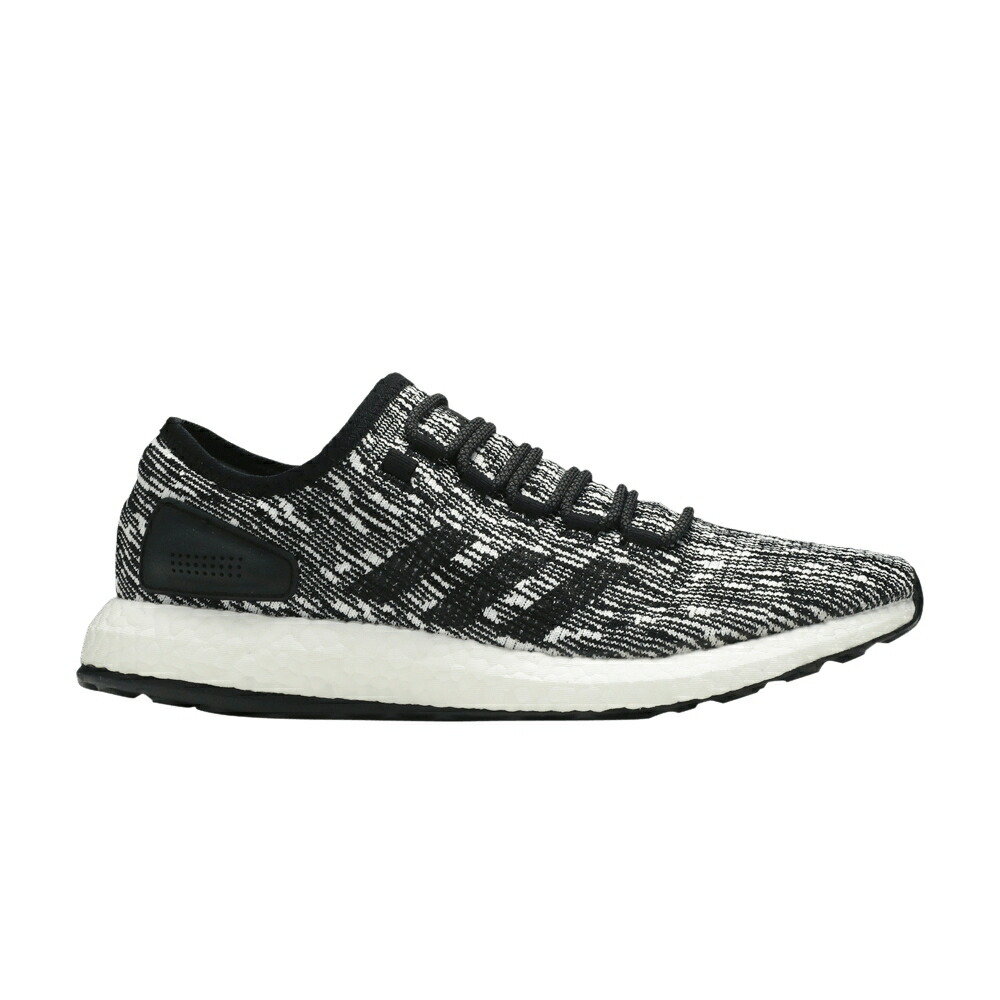 アディダス コア 黒色 ブラック 白色 ホワイト スニーカー メンズ ADIDAS PUREBOOST / CORE BLACK RUNNING WHITE RUNNING