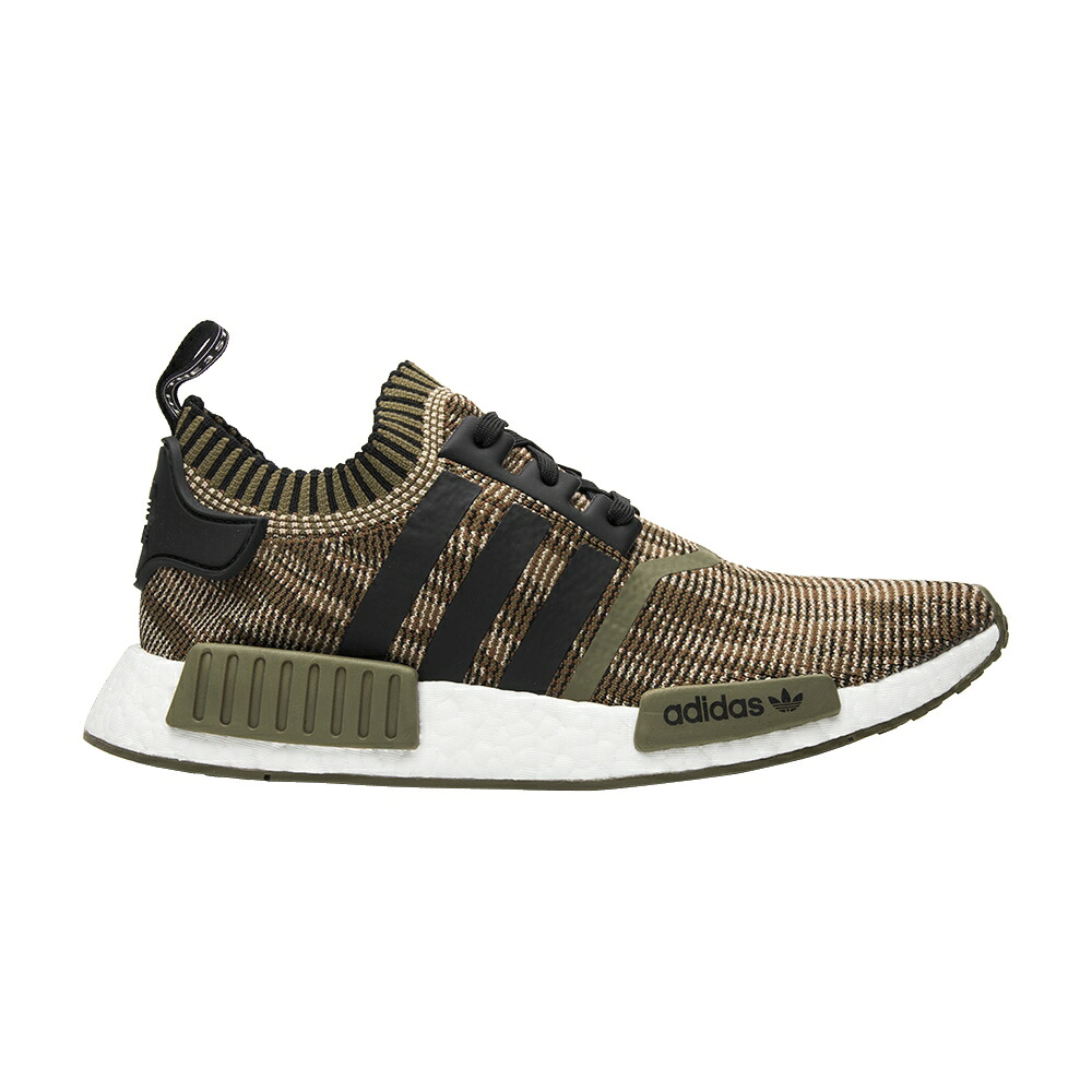 アディダス 間鴨柄 オリーブ 積貨委託貨物 中核グループ 黒いこと 黒いこと NMD_R1 \u0027人工知能学 PACK\u0027 スニーカー メンズ ADIDAS PRIMEKNIT CAMO / OLIVE CARGO CORE BLACK CORE