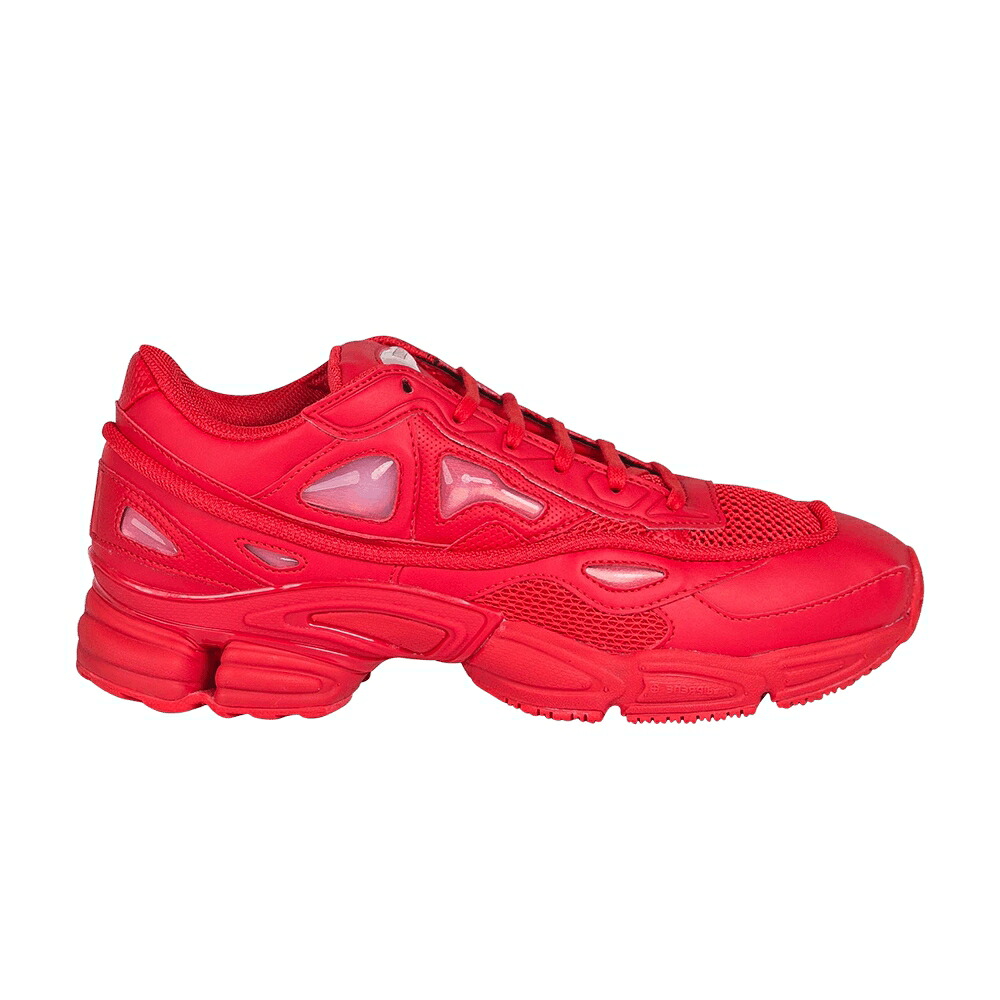 アディダス 赤 レッド ラフシモンズ 'RED' スニーカー メンズ ADIDAS RAF SIMONS X OZWEEGO 2 / RED RED RED