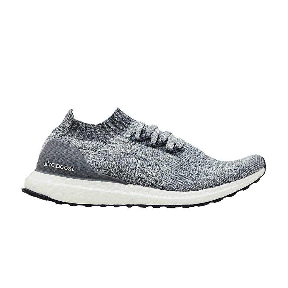 アディダス 薄墨色 薄墨色 益荒男 \u0027GREY\u0027 スニーカー メンズ ADIDAS ULTRABOOST UNCAGED / GREY DARK SOLID GREY