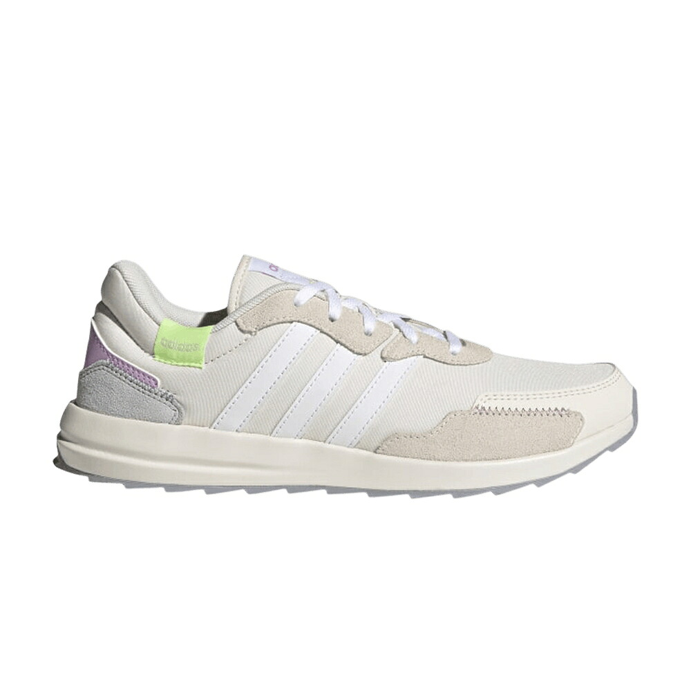 アディダス 白色 ホワイト 'CHALK WHITE' スニーカー レディース ADIDAS WMNS RETRORUN / CHALK WHITE CLOUD WHITE DASH｜スニケス