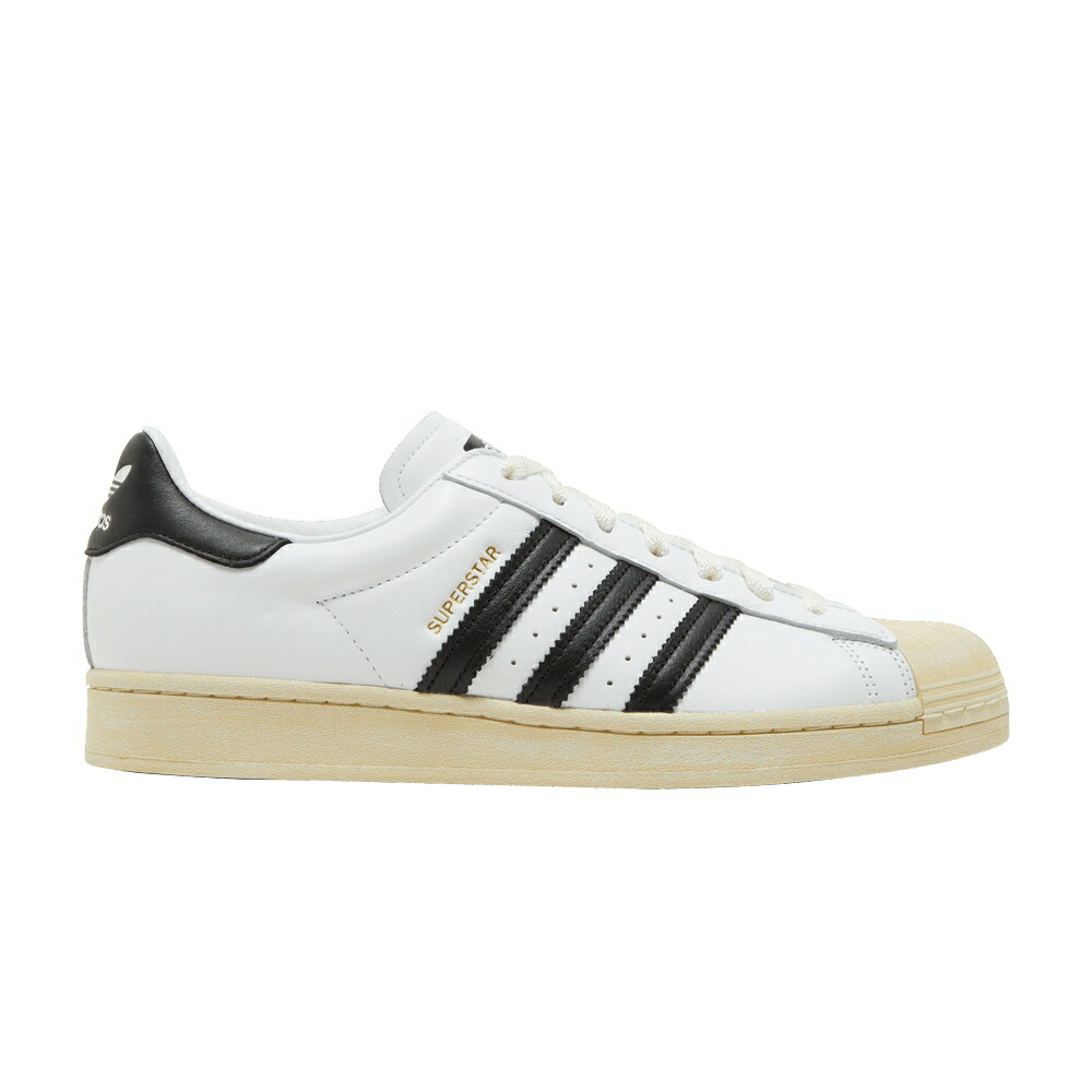 アディダス スーパースター 白色 ホワイト コア 黒色 ブラック 青色 ブルー WHITE BLACK スニーカー メンズ ADIDAS SUPERSTAR / CLOUD WHITE CORE BLACK BLUE