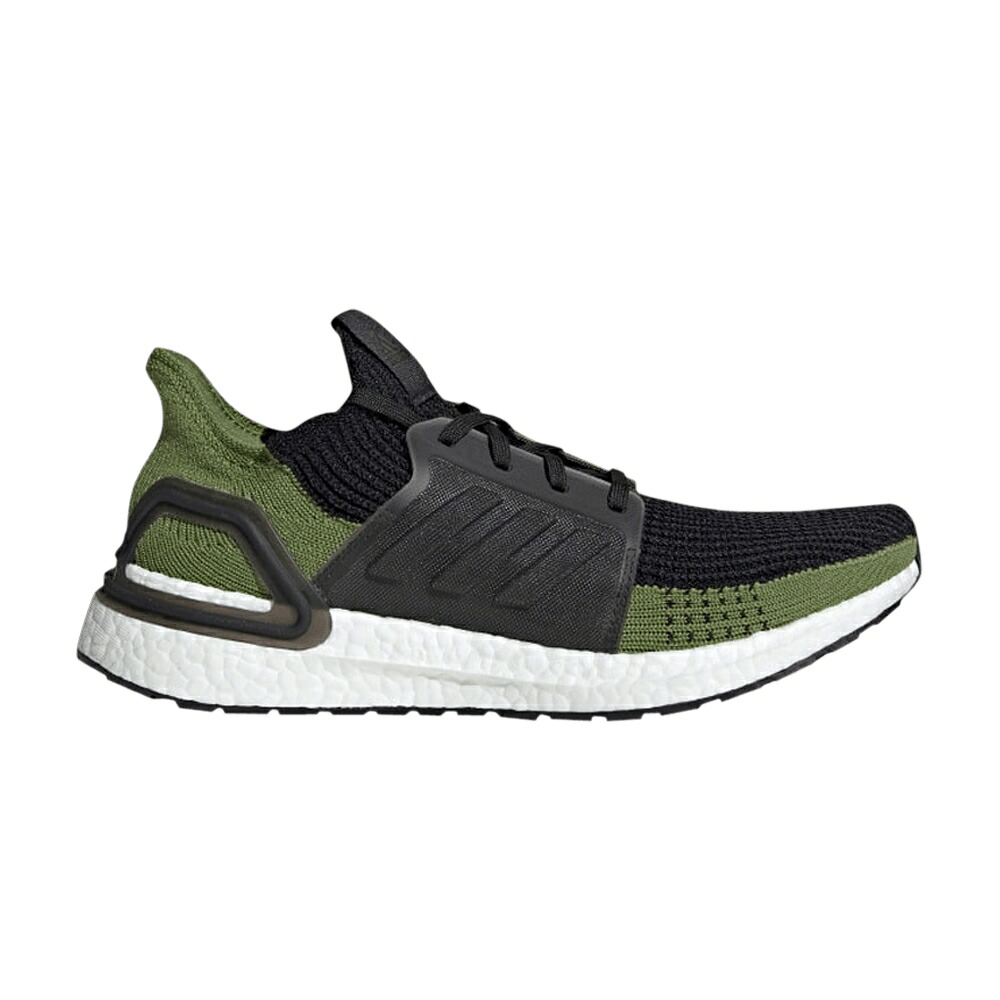 アディダス テック 中核グループ 黒いこと 黒いこと オリーブ \u0027BLACK OLIVE\u0027 スニーカー メンズ ADIDAS ULTRABOOST 19 TECH / CORE BLACK CORE BLACK TECH OLIVE