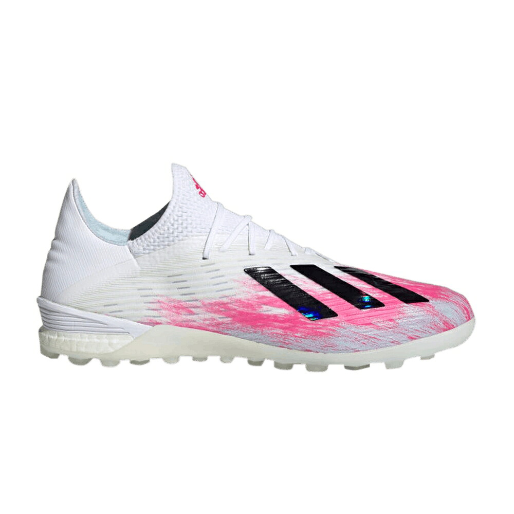 アディダス 白色 ホワイト コア 黒色 ブラック ショック 19.1 'SHOCK PINK' スニーカー メンズ ADIDAS X / CLOUD WHITE CORE BLACK SHOCK