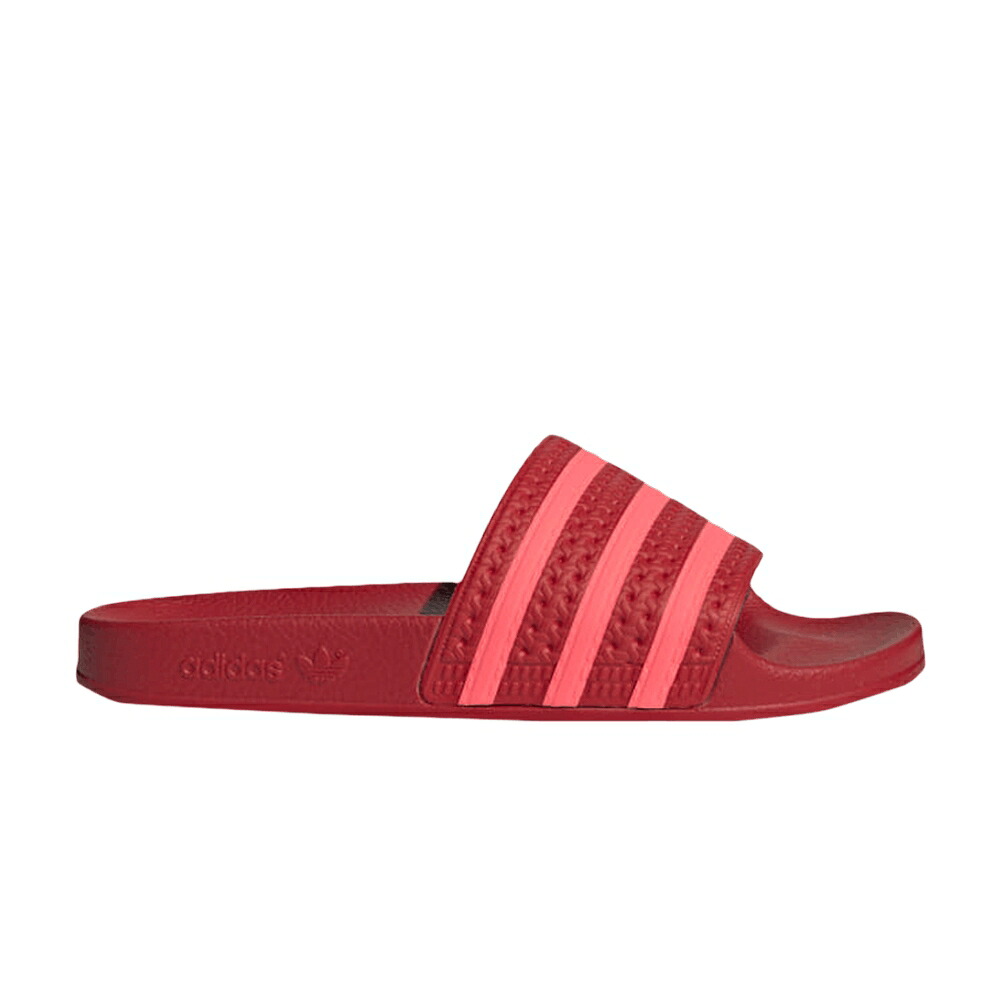 アディダス アディレッタ サンダル 赤 レッド 'SCARLET' スニーカー レディース ADIDAS WMNS ADILETTE SLIDE / SCARLET FLASH RED SCARLET|スニケス