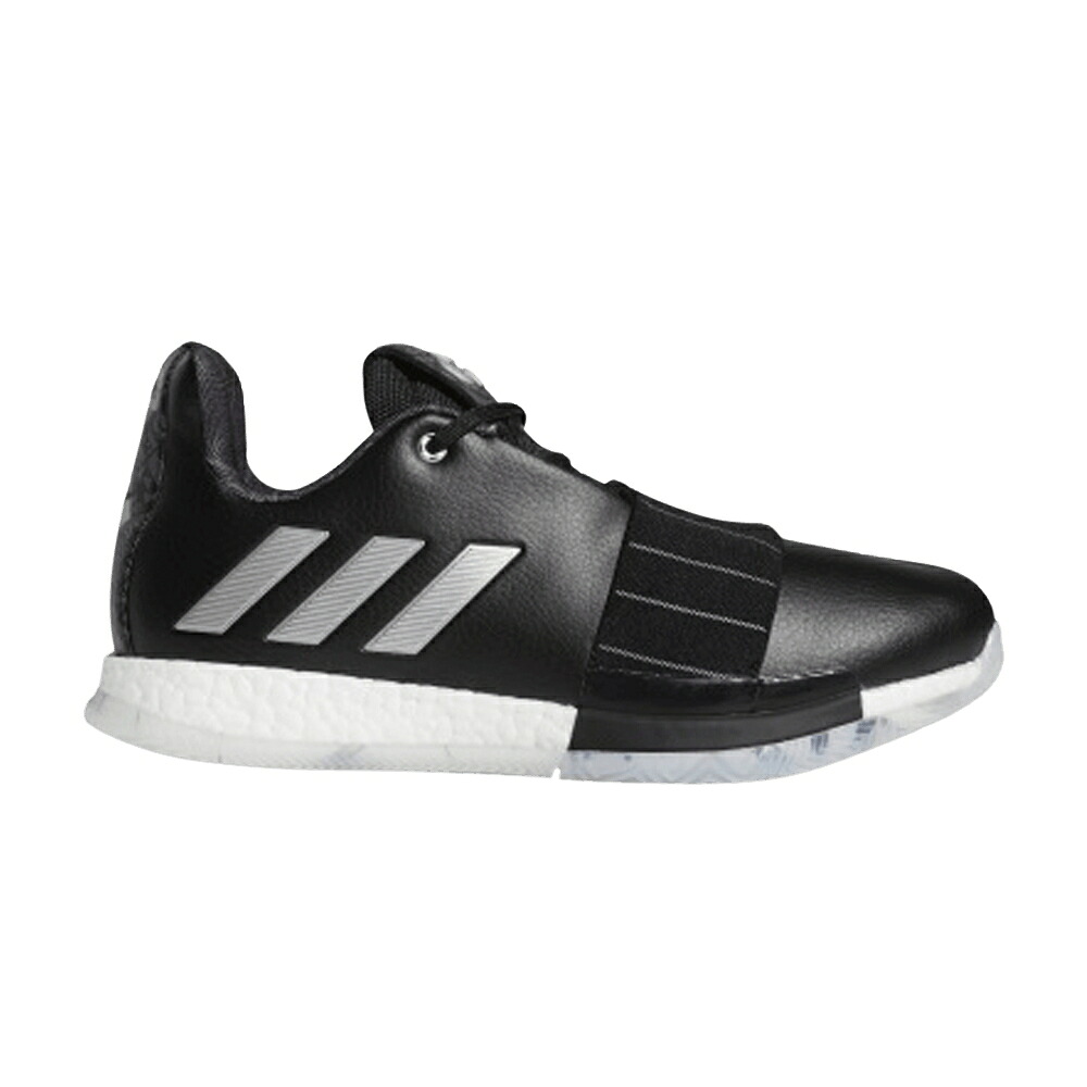 アディダス ハーデン コア 黒色 ブラック 銀色 シルバー VOL. 'WANTED' スニーカー メンズ ADIDAS HARDEN 3 / CORE BLACK METALLIC SILVER｜スニケス