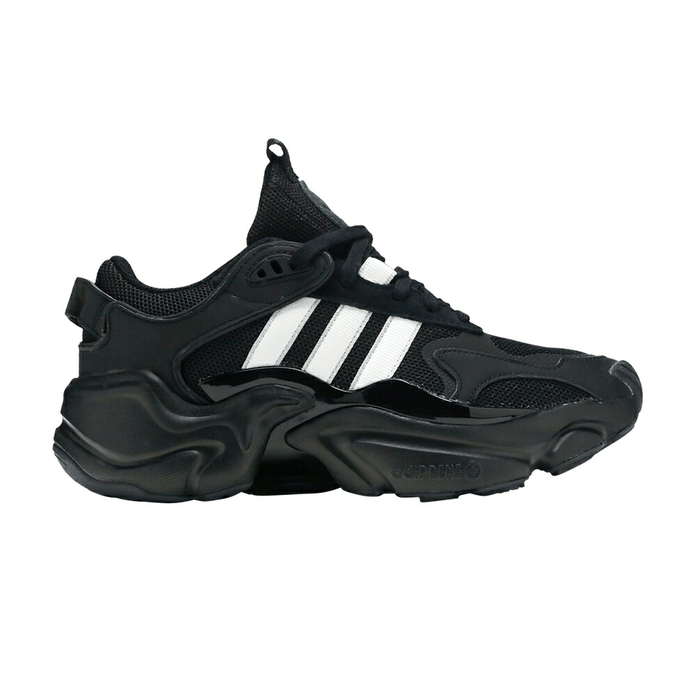 アディダス コア 黒色 ブラック 白色 ホワイト 灰色 グレー 'BLACK WHITE' スニーカー レディース ADIDAS WMNS MAGMUR RUNNER / CORE BLACK FOOTWEAR WHITE GREY