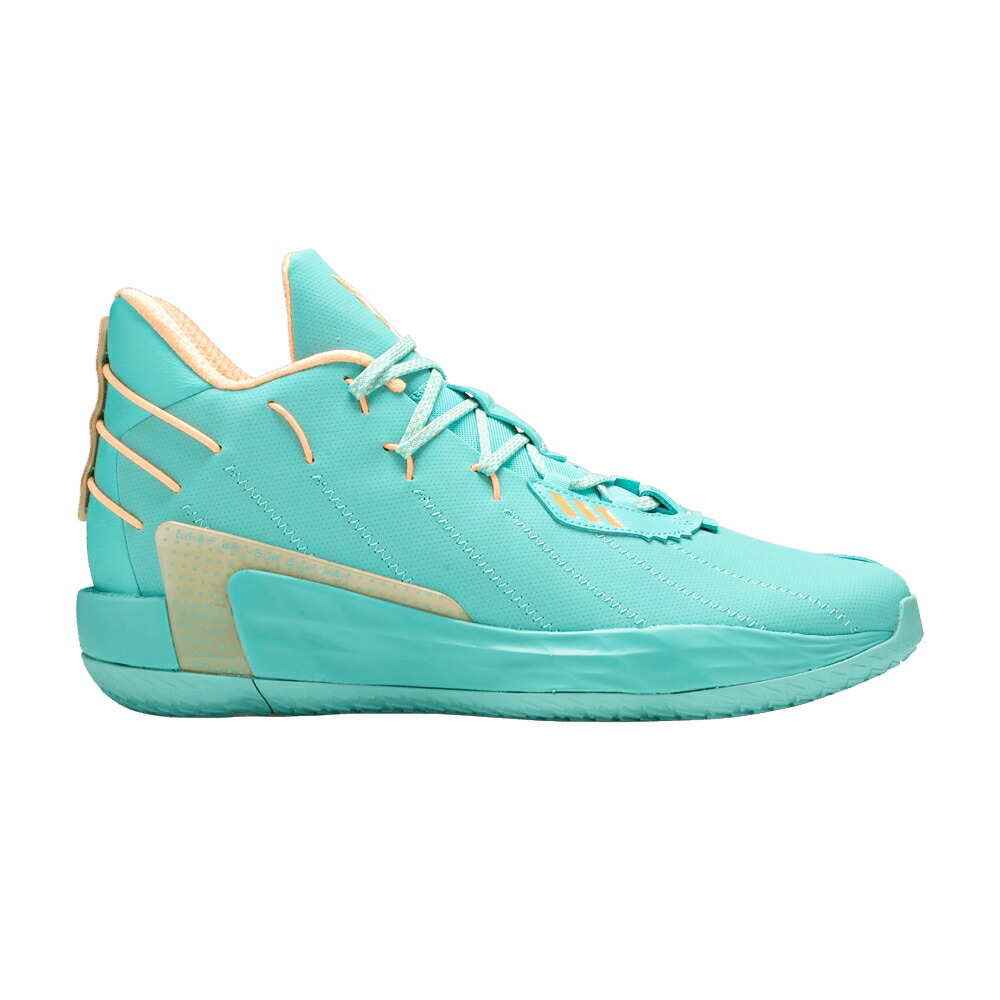 アディダス 橙 オレンジ色 \u0027ACID MINT\u0027 スニーカー メンズ ADIDAS DAME 7 / ACID MINT ACID ORANGE ACID MINT