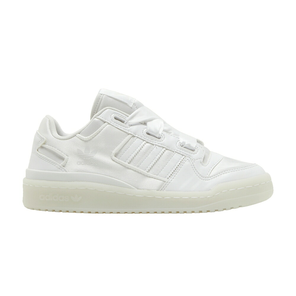 アディダス 討論会 繻子 白いこと 白いこと \u0027TRIPLE WHITE\u0027 スニーカー メンズ ADIDAS FORUM SATIN LOW J / CLOUD WHITE CLOUD WHITE CLOUD