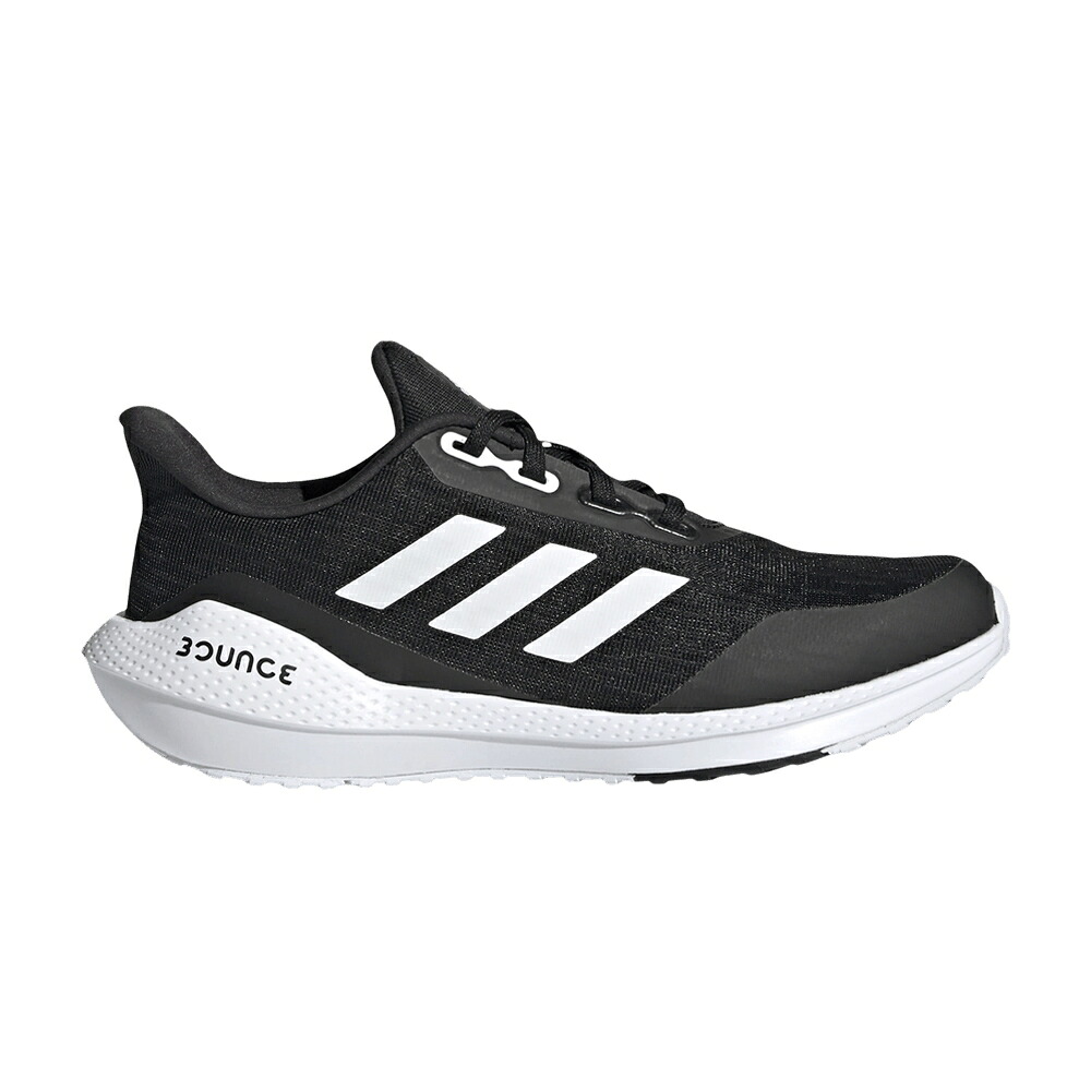 アディダス ラン コア 黒色 ブラック 白色 ホワイト 'BLACK WHITE' スニーカー メンズ ADIDAS EQ21 RUN J / CORE BLACK CLOUD WHITE CORE|スニケス