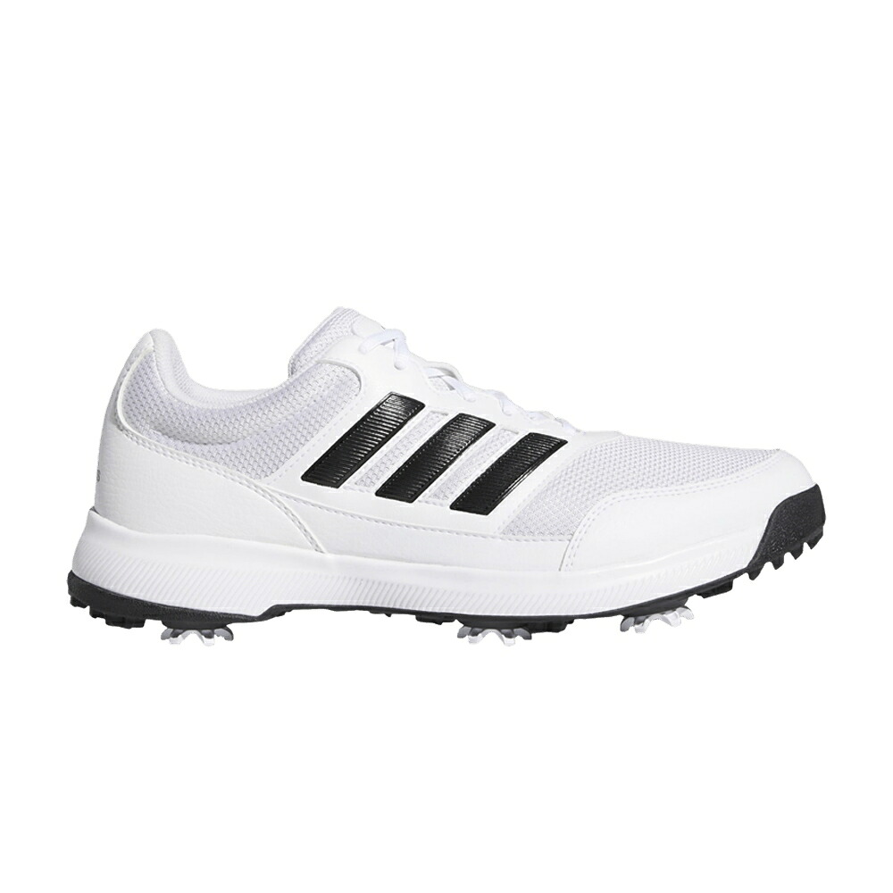 アディダス テック レスポンス ゴルフ 白色 ホワイト コア 黒色 ブラック 2.0 'WHITE BLACK' スニーカー メンズ ADIDAS TECH RESPONSE GOLF / CLOUD WHITE CORE BLACK CLOUD｜スニケス