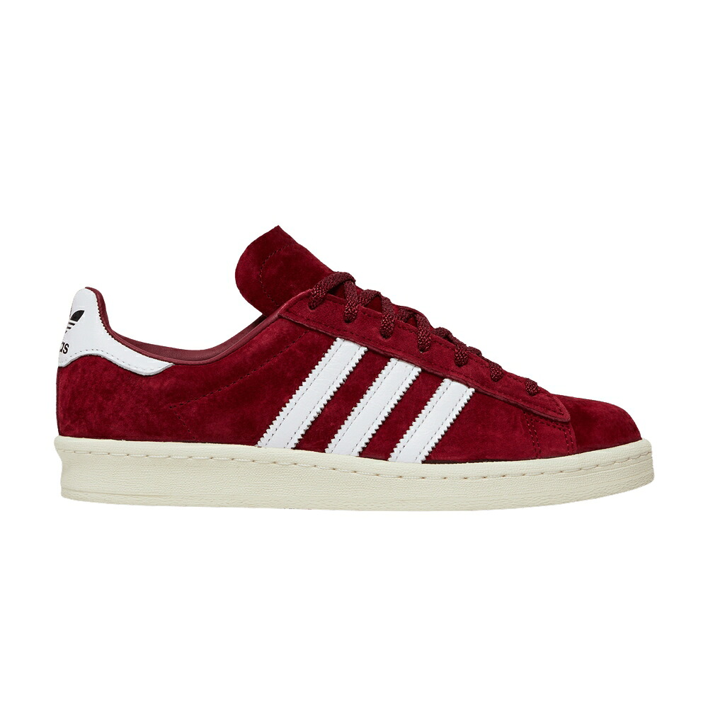 アディダス 校庭 ぶどう酒色 バーガンディー 白いこと 白いこと \u0027COLLEGIATE BURGUNDY\u0027 スニーカー メンズ ADIDAS CAMPUS 80S / COLLEGIATE BURGUNDY CLOUD WHITE