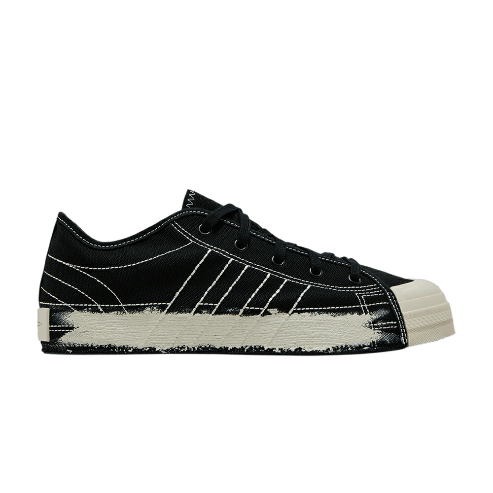 アディダス 黒色 ブラック BLACK TALC スニーカー メンズ ADIDAS Y-3 NIZZA LOW / BLACK BLACK TALC