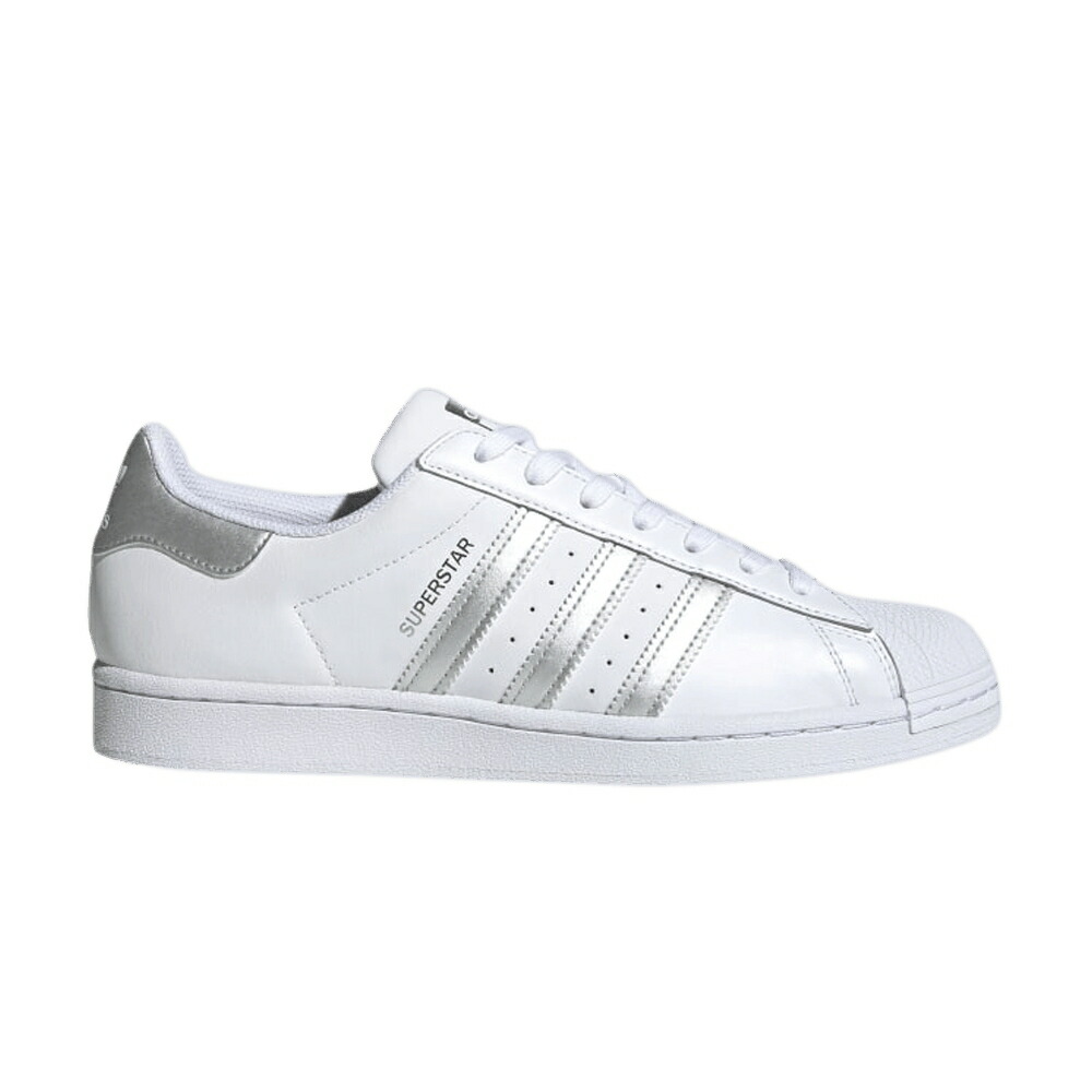 アディダス はやりっ子 しろがね色 しろがね色 白いこと 白いこと \u0027WHITE METALLIC\u0027 スニーカー メンズ ADIDAS SUPERSTAR SILVER / CLOUD WHITE SILVER METALLIC 靴-スニーカー-メンズ靴