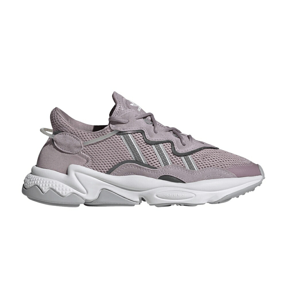 アディダス 白いこと 白いこと 薄墨色 薄墨色 \u0027SOFT VISION\u0027 スニーカー レディース ADIDAS WMNS OZWEEGO / SOFT VISION CLOUD WHITE GREY