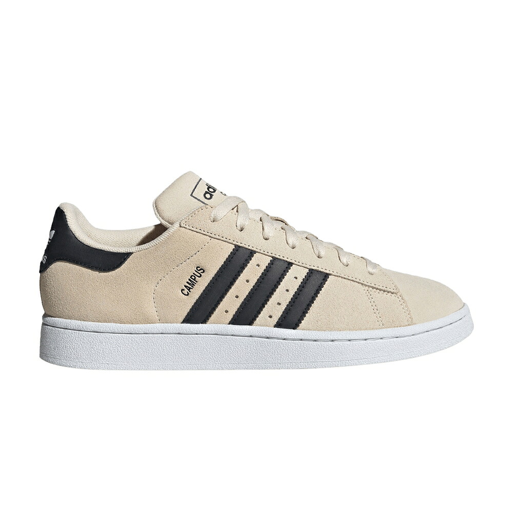 アディダス キャンパス 白色 ホワイト コア 黒色 ブラック 'WONDER BLACK' スニーカー メンズ ADIDAS CAMPUS 2 WHITE / WONDER WHITE CORE BLACK FOOTWEAR