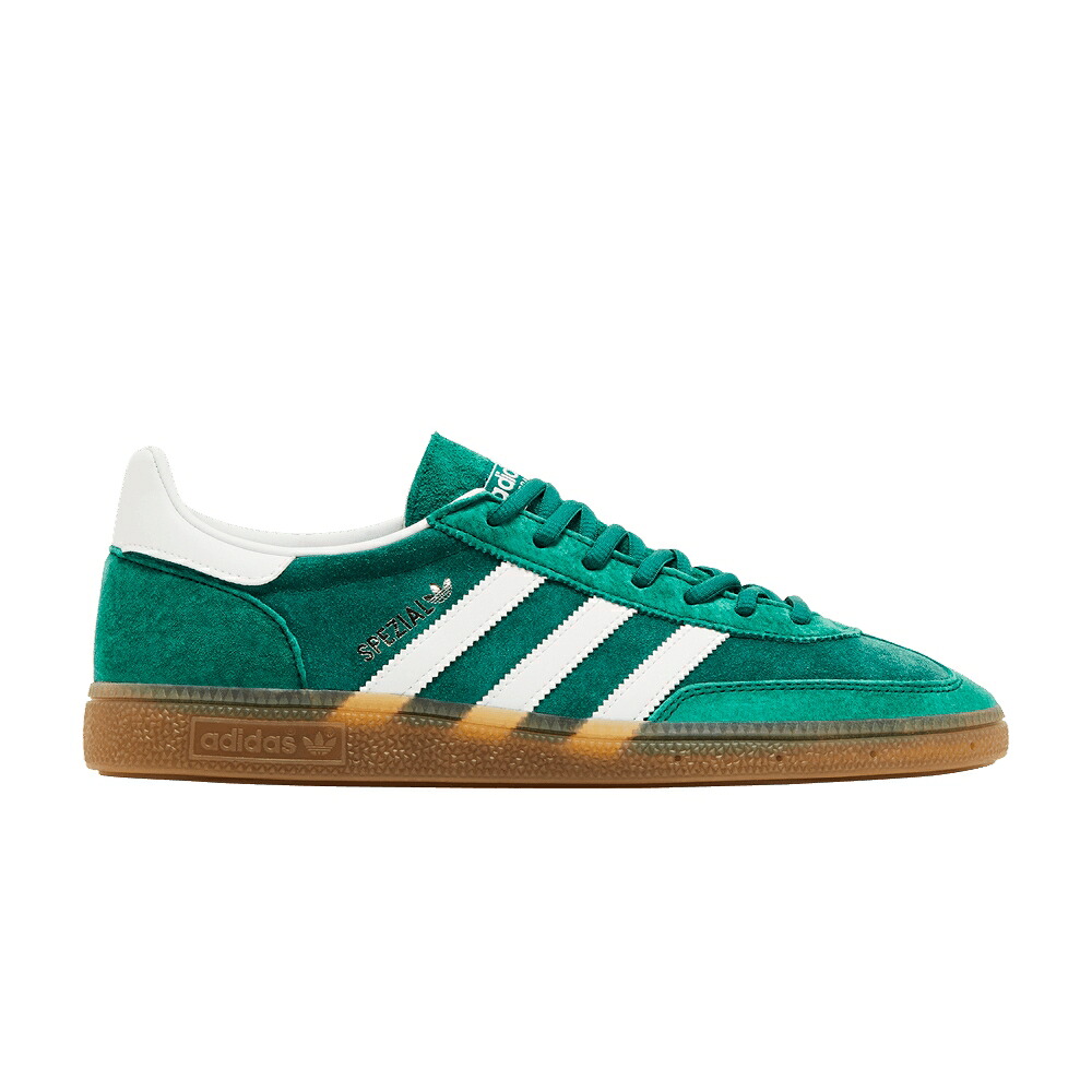 アディダス ハンドボール スペシアル 緑 グリーン 白色 ホワイト 'COLLEGIATE GUM' スニーカー メンズ ADIDAS HANDBALL SPEZIAL GREEN / COLLEGIATE GREEN CLOUD WHITE GUM|スニケス