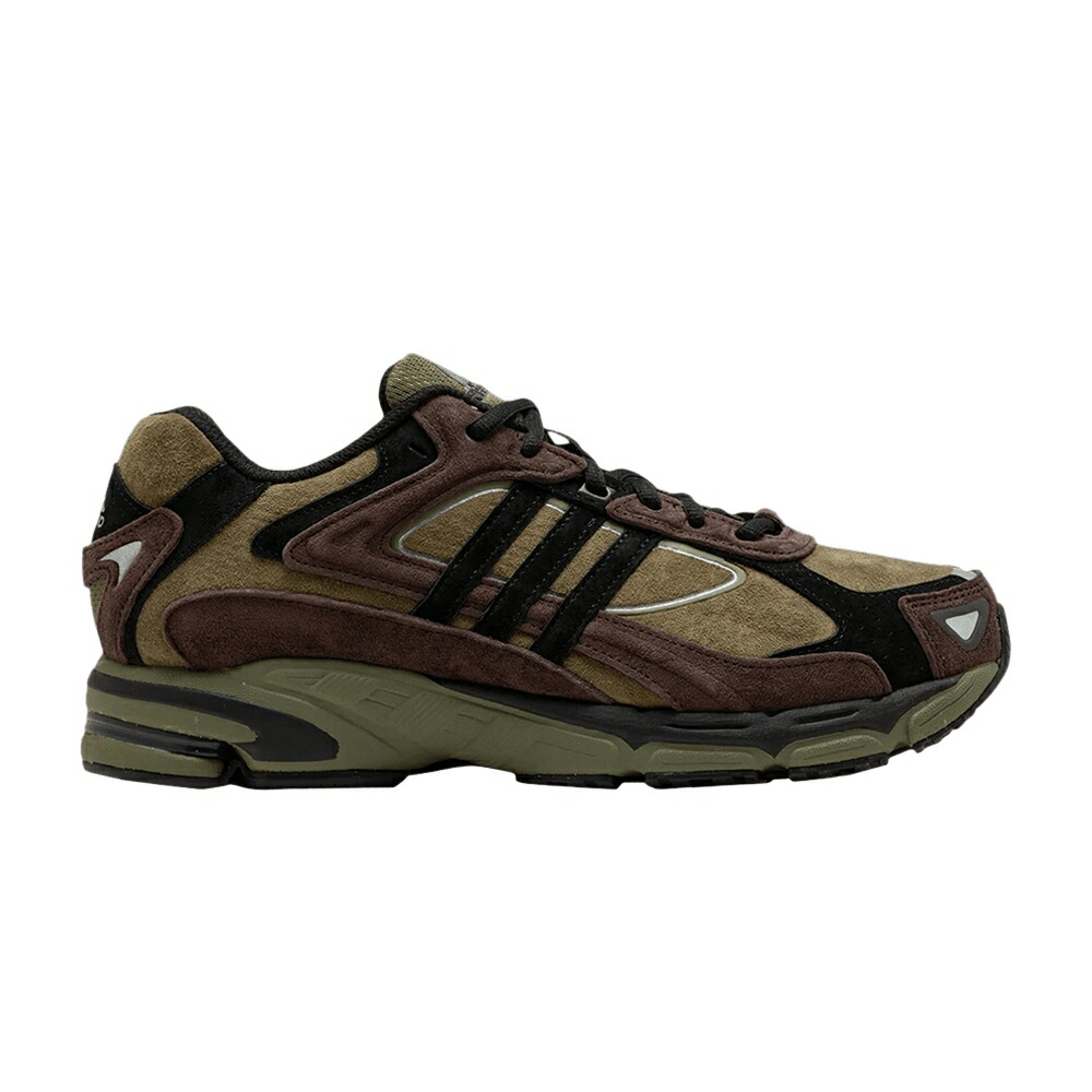 アディダス レスポンス オリーブ コア 黒色 ブラック FOCUS OLIVE スニーカー メンズ ADIDAS RESPONSE CL / FOCUS OLIVE CORE BLACK DARK