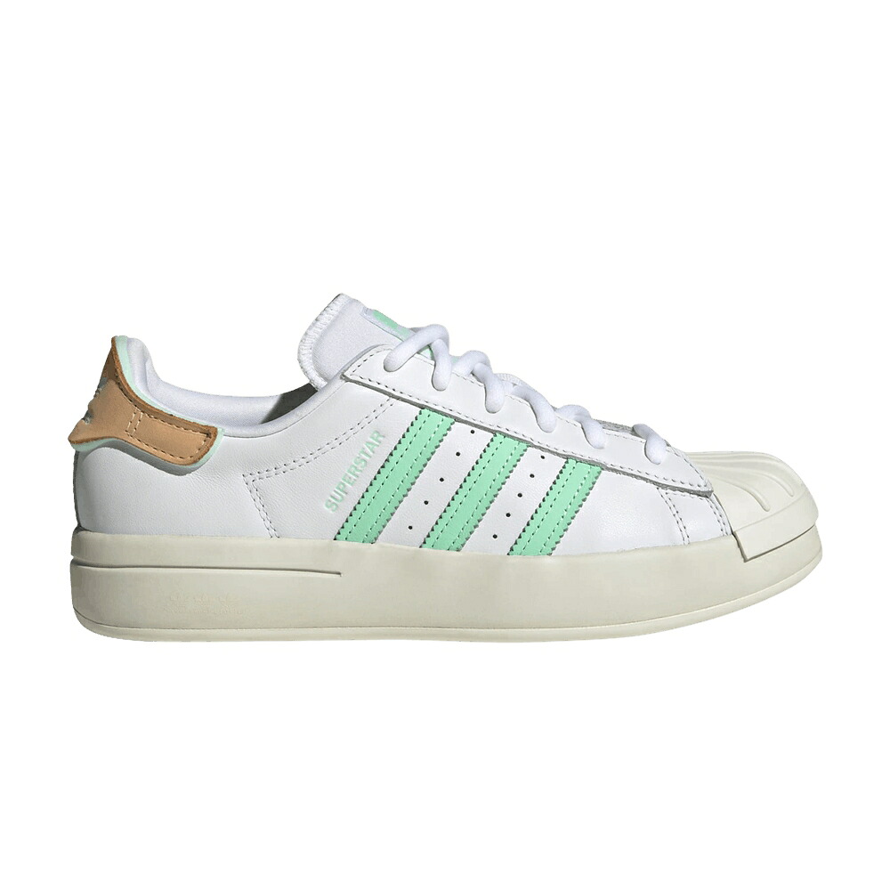 アディダス スーパースター 白色 ホワイト 'WHITE MINT' スニーカー レディース ADIDAS WMNS SUPERSTAR AYOON PULSE / CLOUD WHITE PULSE MINT OFF WHITE｜スニケス