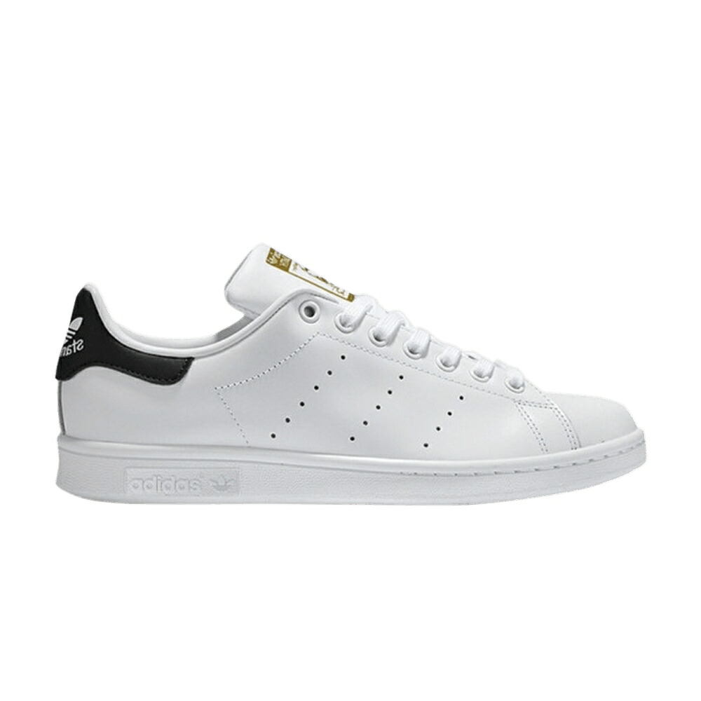 アディダス 白色 ホワイト コア 黒色 ブラック スタンスミス 'WHITE BLACK' スニーカー メンズ ADIDAS STAN SMITH J / FOOTWEAR WHITE CORE BLACK｜スニケス