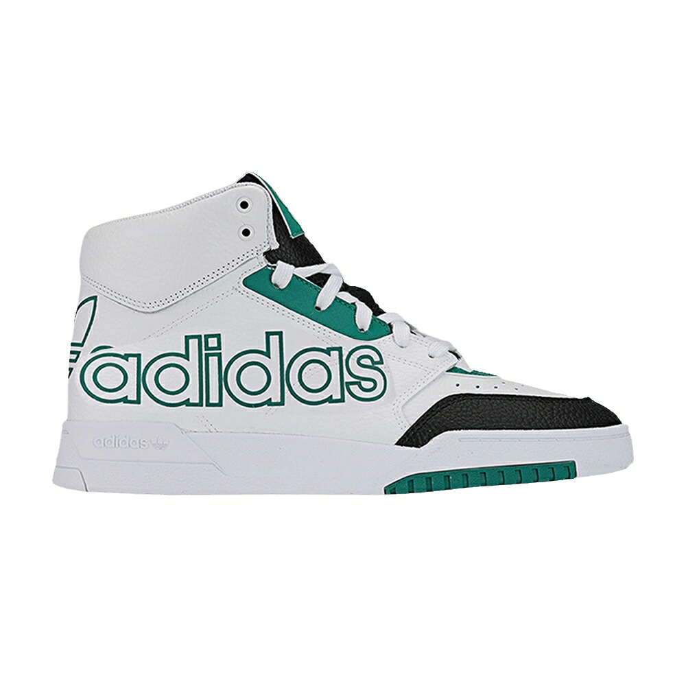 アディダス 御機嫌 白いこと 白いこと 緑 緑であること 中核グループ \u0027WHITE GREEN\u0027 スニーカー メンズ ADIDAS DROP STEP HIGH HAZY / FOOTWEAR WHITE HAZY GREEN CORE