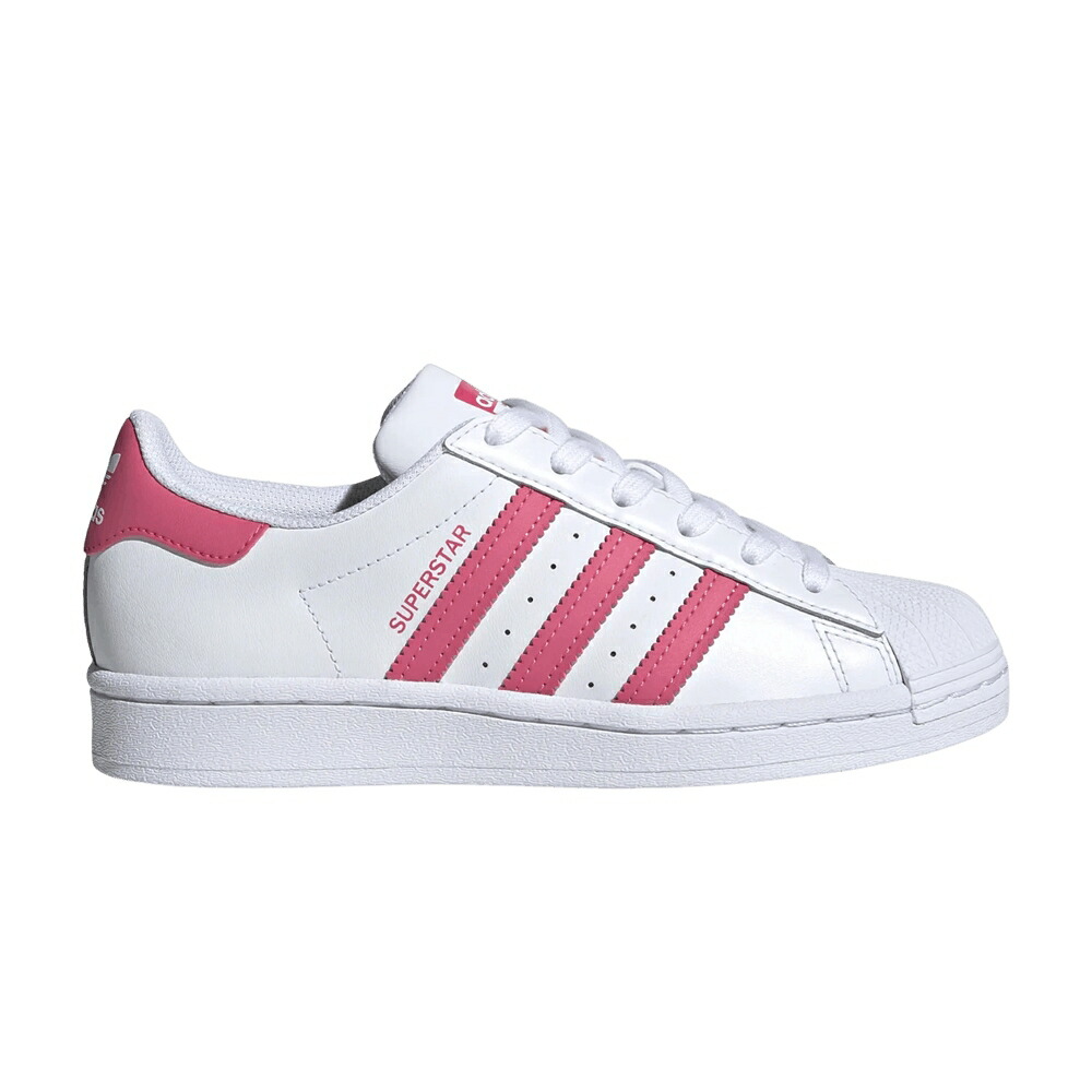 アディダス スーパースター 白色 ホワイト ピンク コア 'WHITE PINK' スニーカー メンズ ADIDAS SUPERSTAR J SUPER / CLOUD WHITE SUPER PINK CORE