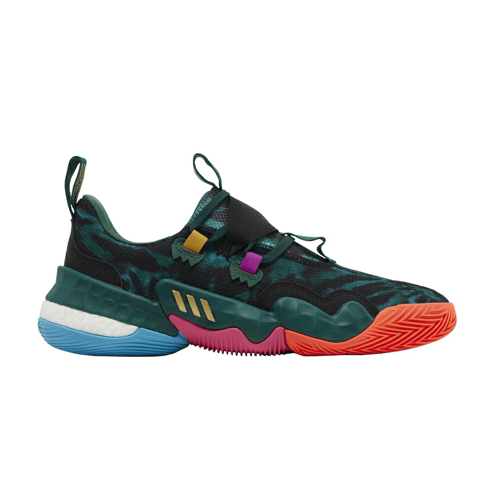 アディダス 野球クラブ 緑 緑であること ゴールド \u0027\u002796 OLYMPICS\u0027 スニーカー メンズ ADIDAS TRAE YOUNG 1 / TEAM DARK GREEN GOLD METALLIC