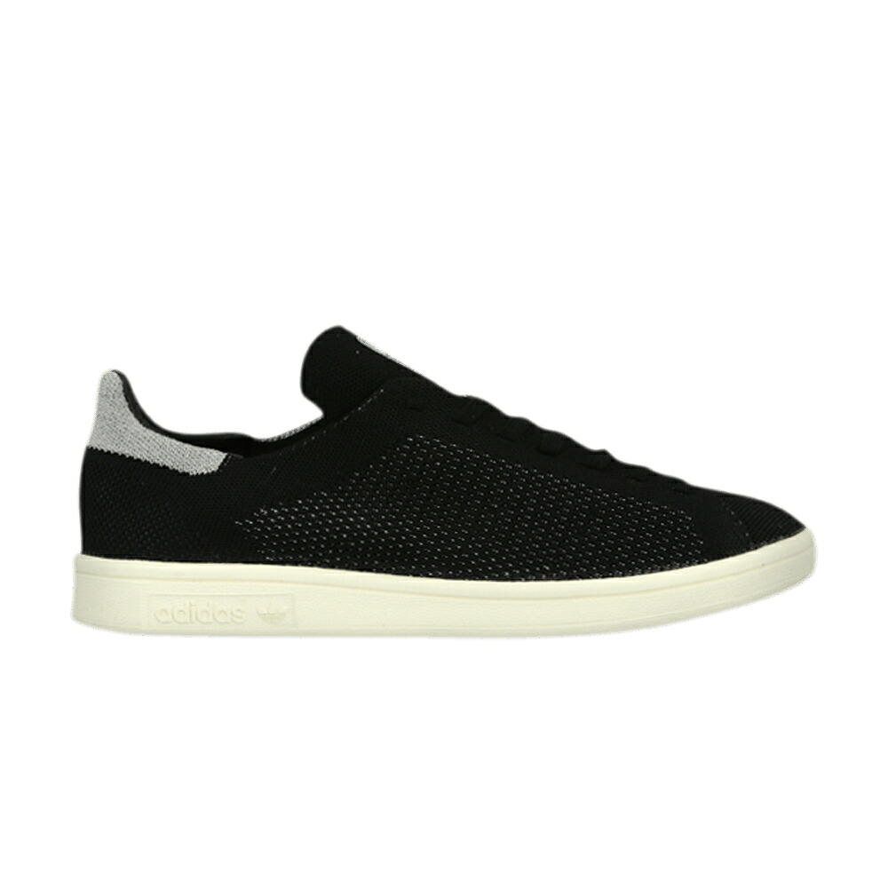 アディダス コア 黒色 ブラック 白色 ホワイト スタンスミス 'BLACK REFLECTIVE' スニーカー メンズ ADIDAS CONSORTIUM STAN SMITH PRIMEKNIT / CORE BLACK OFF WHITE REFLECTIVE｜スニケス
