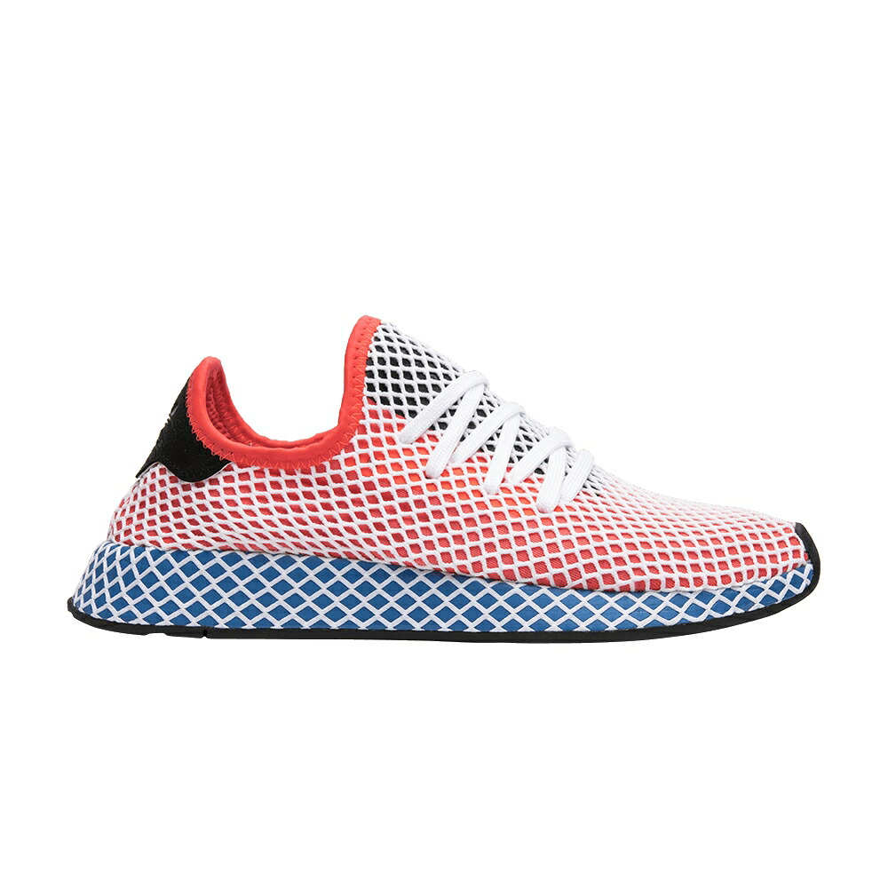 アディダス 赤 赤いこと 青み 青色 \u0027RED BLUE\u0027 スニーカー メンズ ADIDAS DEERUPT / RED BLUE