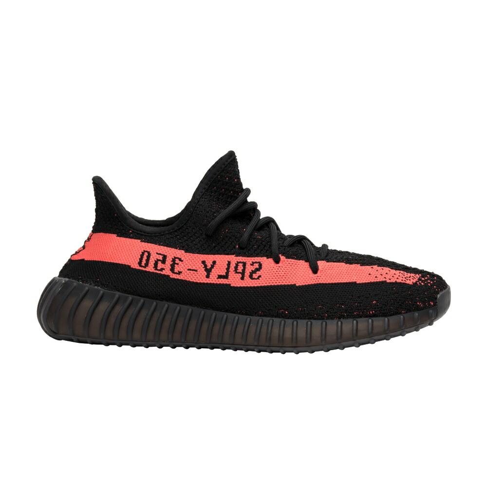 アディダス ブースト コア 黒色 ブラック 赤 レッド RED スニーカー メンズ ADIDAS YEEZY BOOST 350 V2 / CORE BLACK RED CORE BLACK