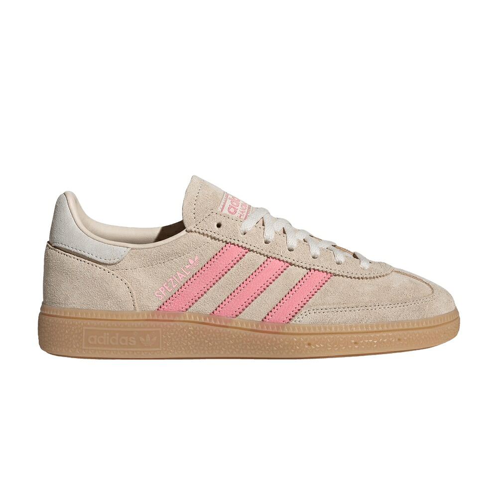 アディダス ハンドボール スペシアル サクラ色 \u0027CRYSTAL WHITE\u0027 スニーカー レディース ADIDAS WMNS HANDBALL SPEZIAL LINEN PINK SPARK WONDER / CRYSTAL LINEN PINK SPARK WONDER