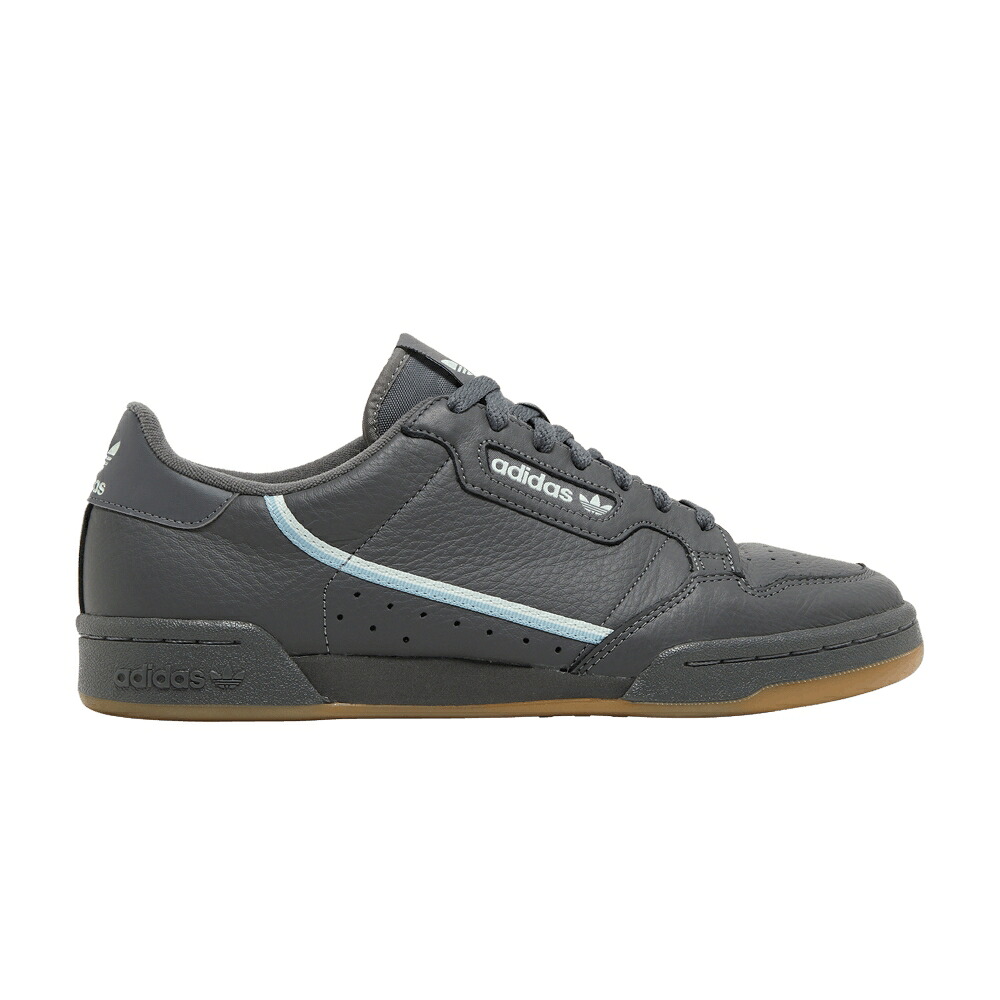 アディダス 薄墨色 薄墨色 \u0027GREY ICE\u0027 スニーカー メンズ ADIDAS CONTINENTAL 80 / GREY ICE MINT ASH GREY
