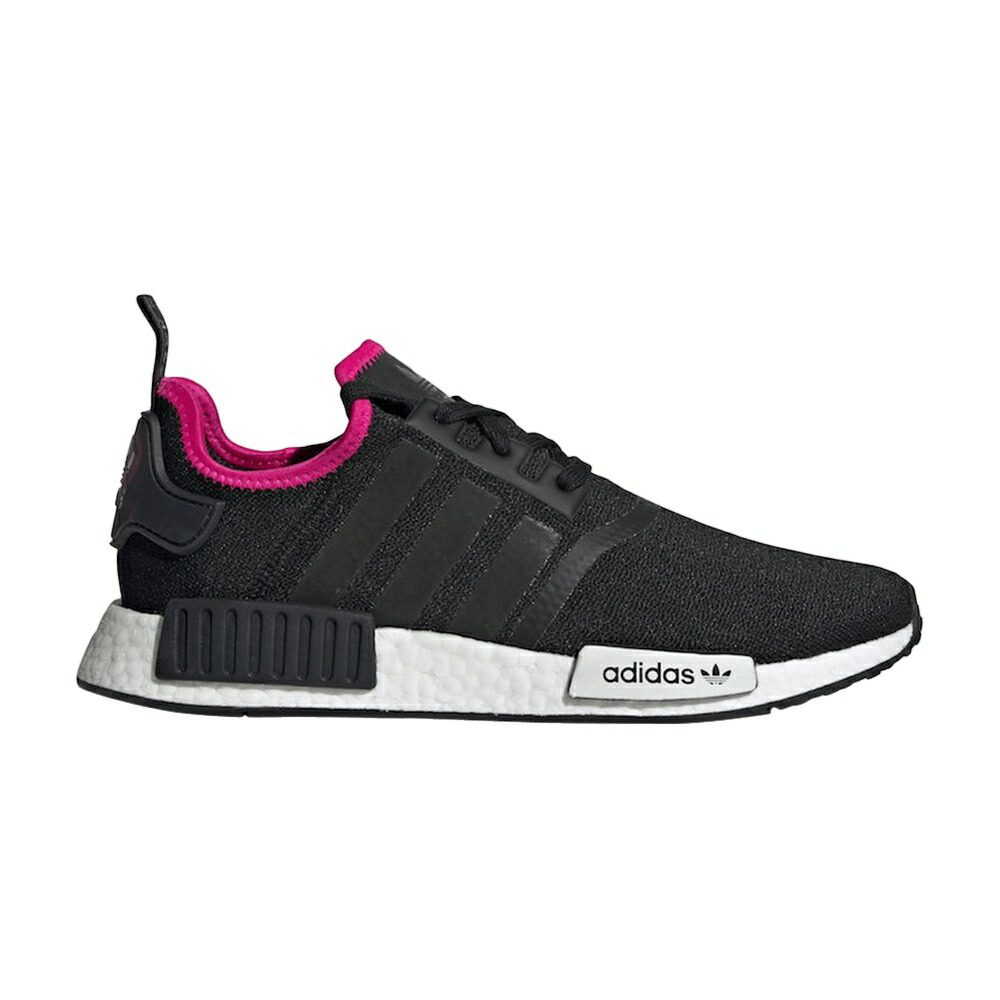 アディダス ショック コア 黒色 ブラック ピンク NMD_R1 BLACK PINK スニーカー メンズ ADIDAS SHOCK / CORE BLACK SHOCK PINK