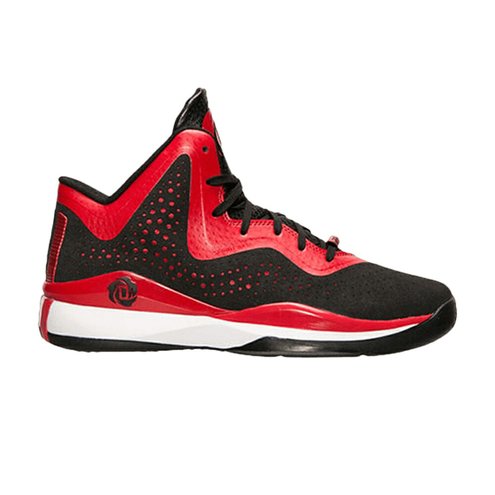 アディダス ローズ コア 黒色 ブラック 'SCARLET' スニーカー メンズ ADIDAS D ROSE 773 3 / CORE BLACK SCARLET SCARLET｜スニケス