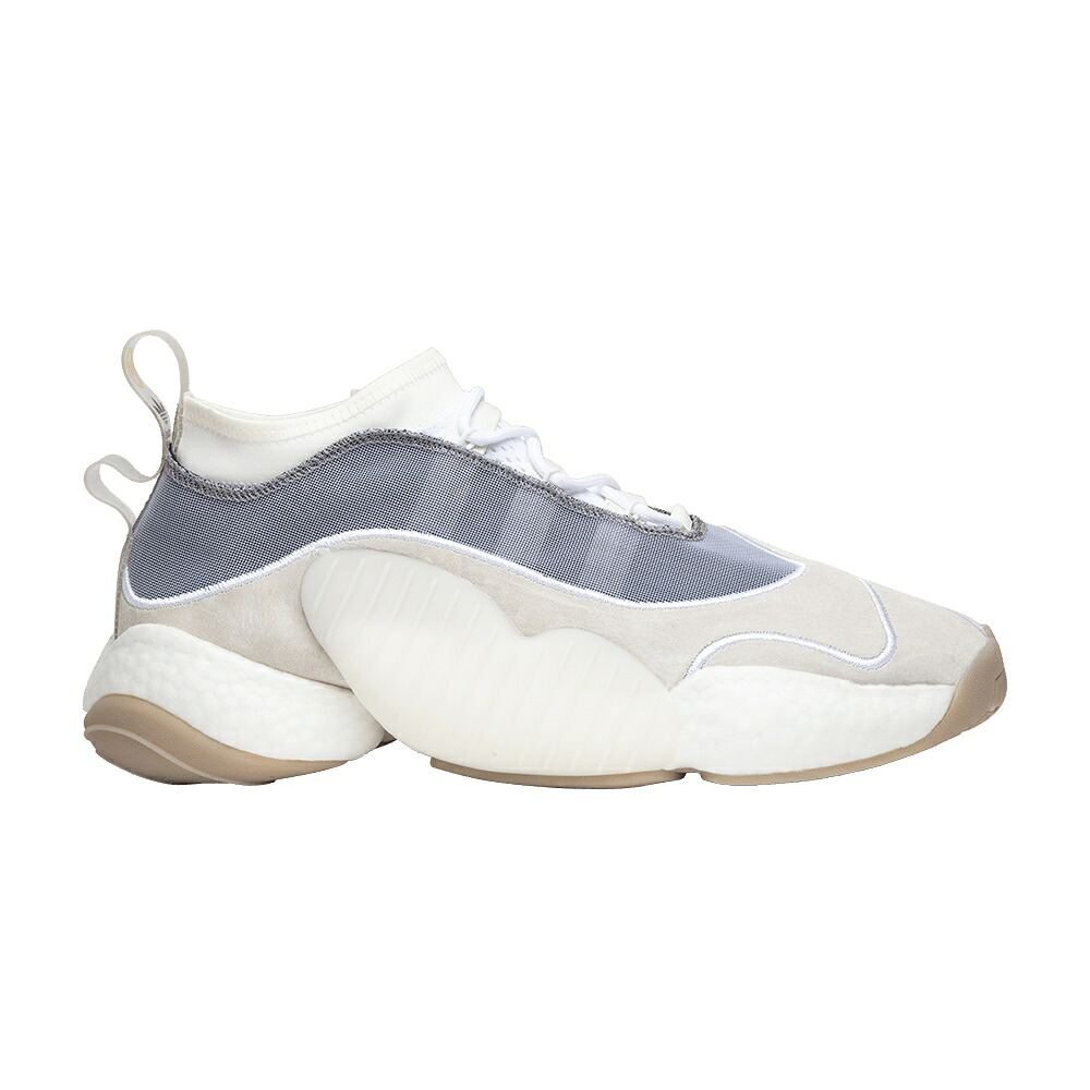 アディダス ブリストル 制作室 クレイジー 白いこと 白いこと \u0027SHARPSHOOTER\u0027 スニーカー メンズ ADIDAS BRISTOL STUDIO X CRAZY BYW LVL 2 / CLOUD WHITE RUNNING WHITE