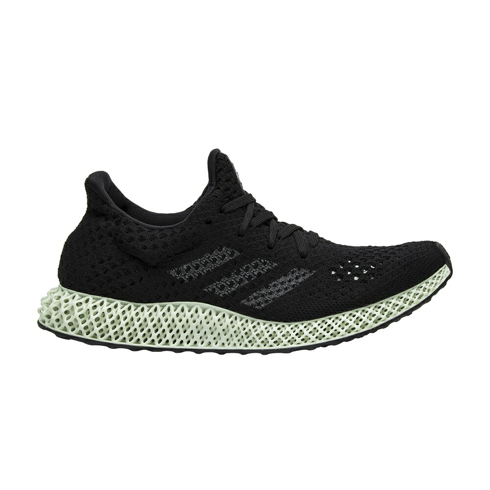 アディダス コア 黒色 ブラック 灰色 グレー 緑 グリーン 'ASH GREEN' スニーカー レディース ADIDAS WMNS FUTURECRAFT 4D / CORE BLACK GREY FIVE ASH GREEN