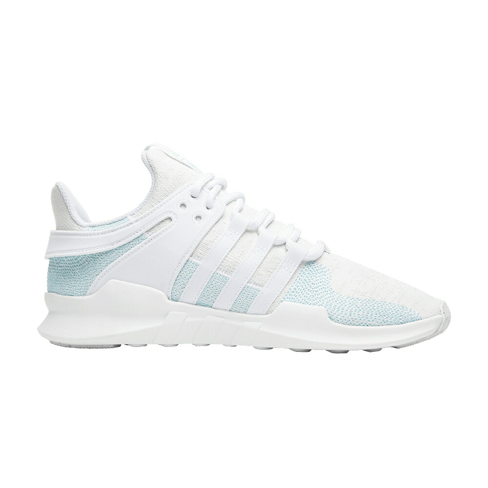 アディダス 白色 ホワイト 青色 ブルー BLUE SPIRIT スニーカー メンズ ADIDAS PARLEY X EQT SUPPORT ADV / RUNNING WHITE BLUE SPIRIT OFF