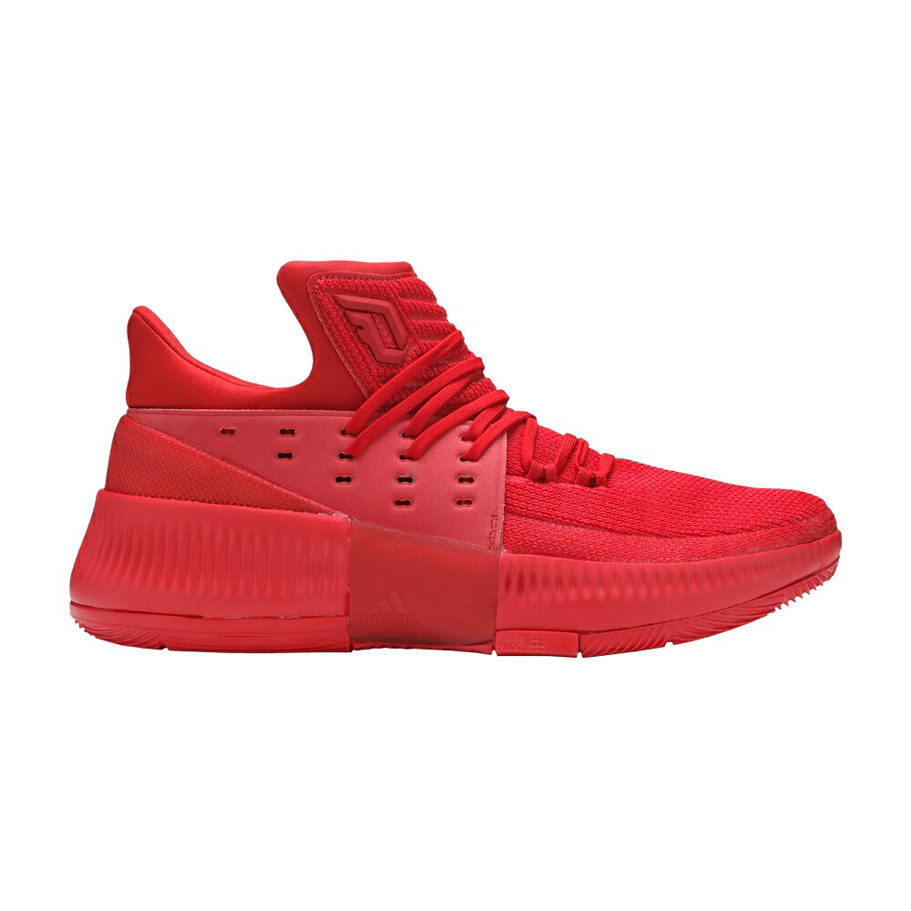 アディダス 'ROOTS' スニーカー メンズ ADIDAS DAME 3 / SCARLET SCARLET SCARLET