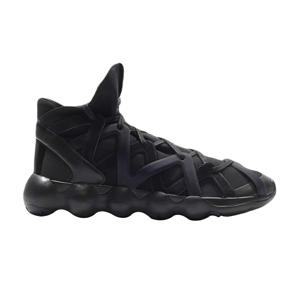 アディダス ご機嫌 スニーカー メンズ ADIDAS Y-3 KYUJO HIGH / CBLACK CBLACK CBLACK