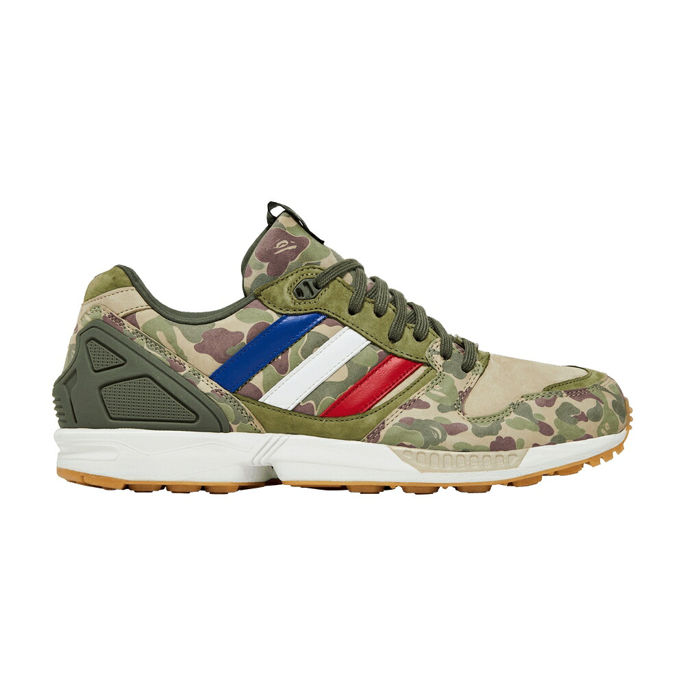 アディダス アンディフィーテッド カモ柄 'CAMO' スニーカー メンズ ADIDAS A BATHING APE X UNDEFEATED ZX 5000 / CAMO GUM