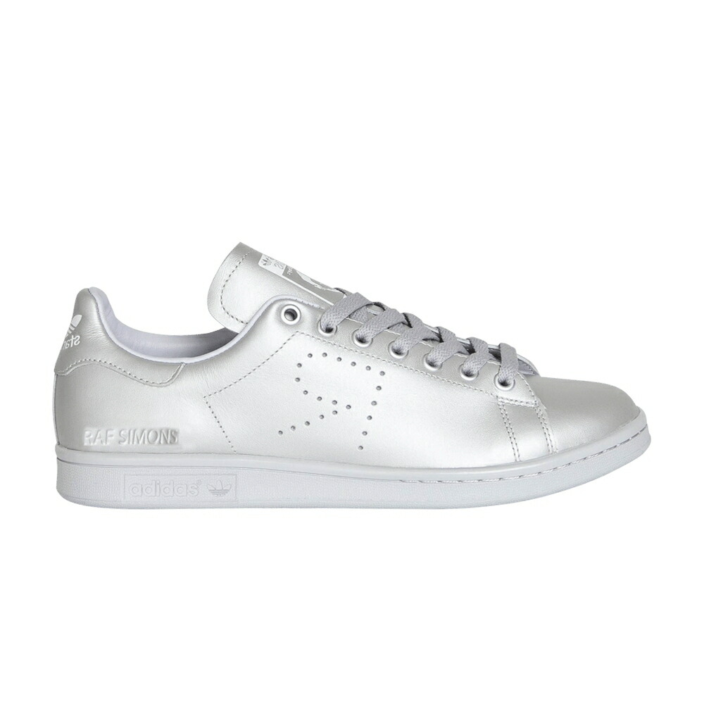 アディダス 銀色 シルバー ラフシモンズ スタンスミス ILVER スニーカー メンズ ADIDAS RAF SIMONS X STAN SMITH / SILVER