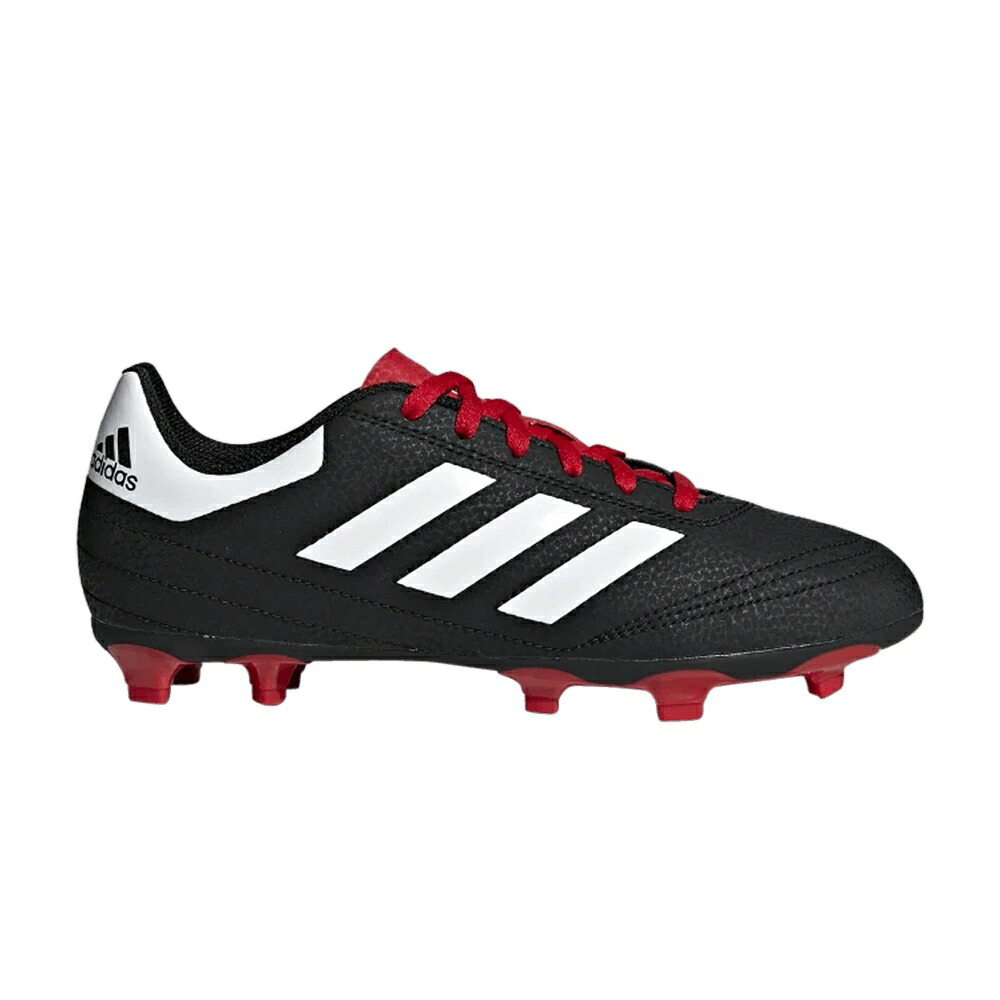 アディダス 黒色 ブラック コア 白色 ホワイト 'CORE WHITE' スニーカー メンズ ADIDAS GOLETTO 6 FG J BLACK / CORE BLACK CLOUD WHITE SCARLET|スニケス