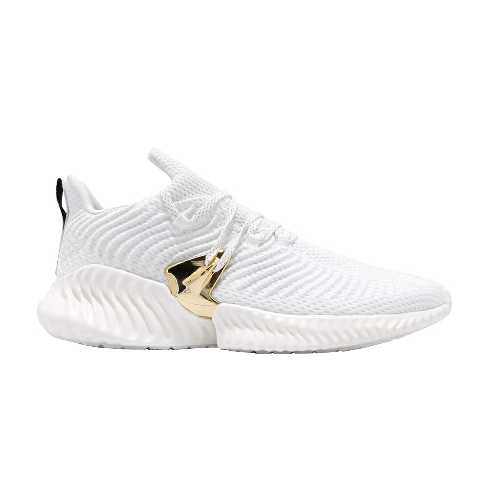 アディダス 本能 白いこと 白いこと ゴールド \u0027GOLD\u0027 スニーカー メンズ ADIDAS ALPHABOUNCE INSTINCT M / WHITE GOLD